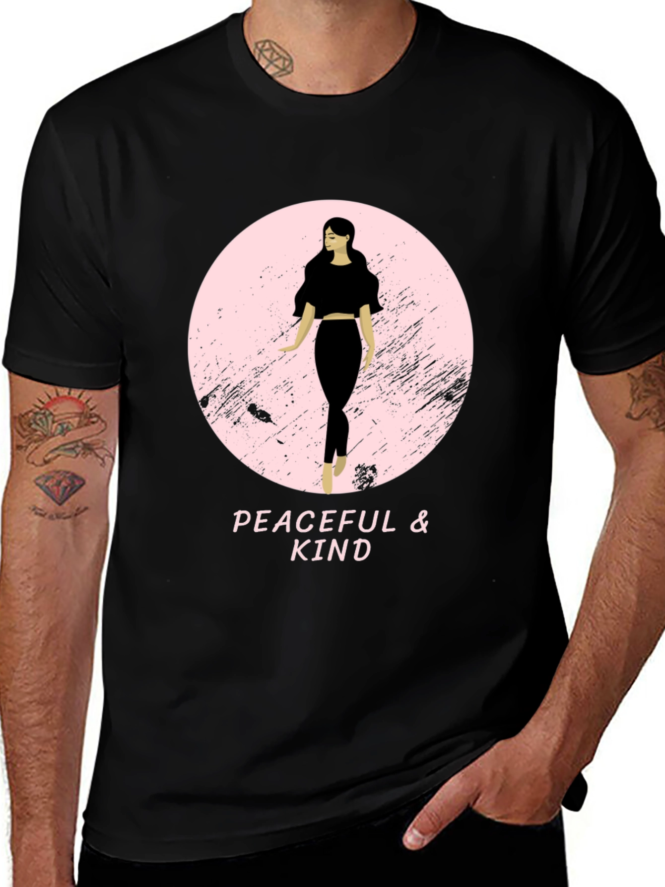 Variant 12 of Peaceful & Kind Graphic Tee