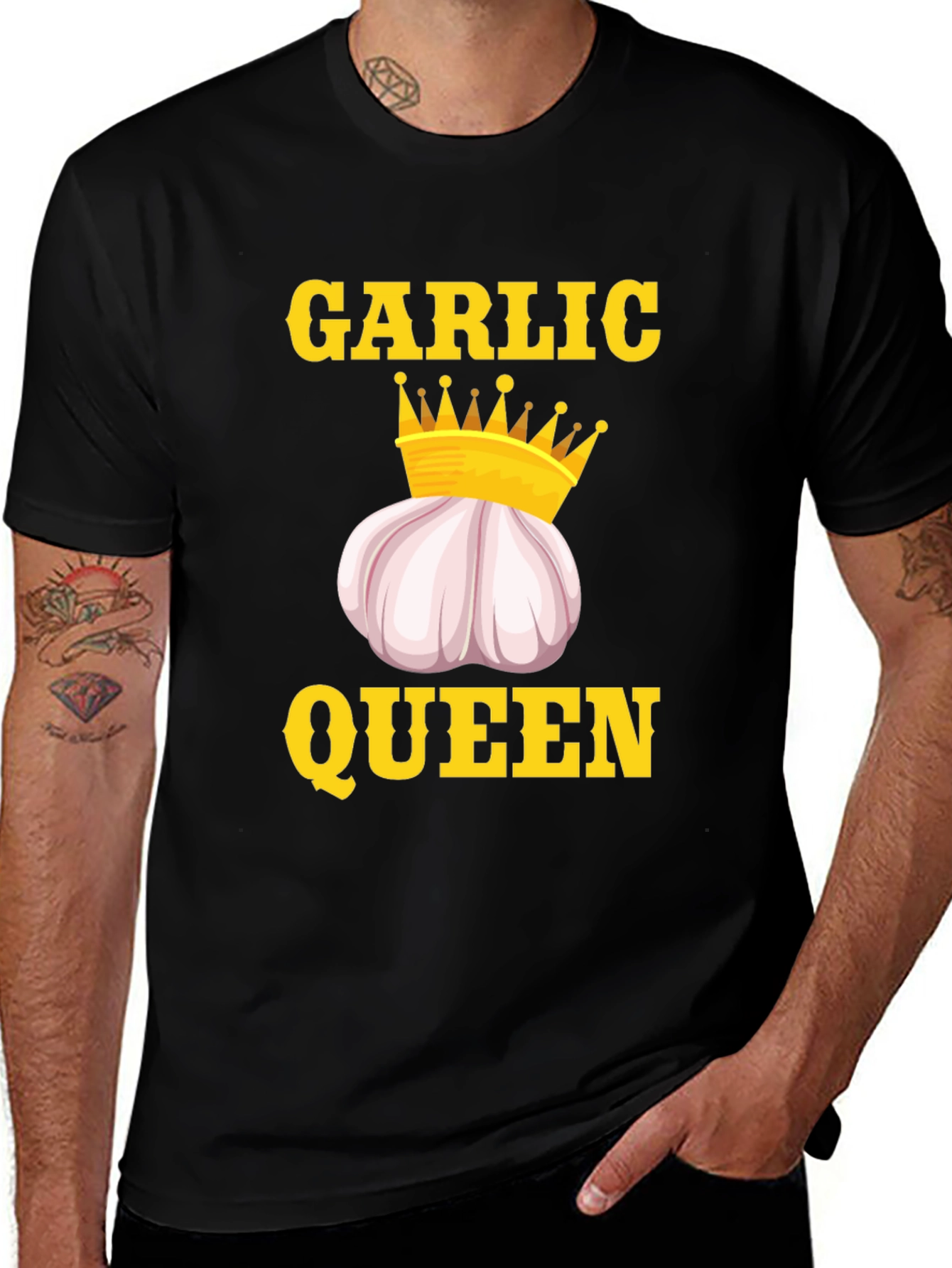 Variant 19 of Garlic Queen Graphic T-Shirt