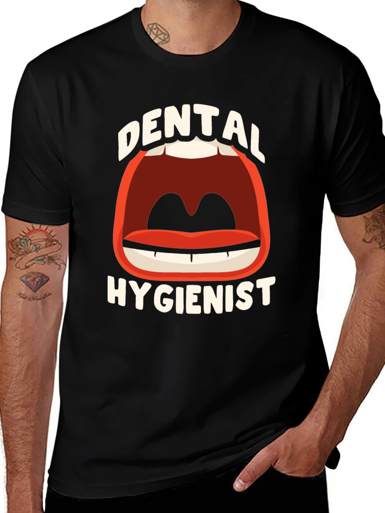 Variant 10 of Dental Hygienist Graphic Tee - Funny Dentist Shirt