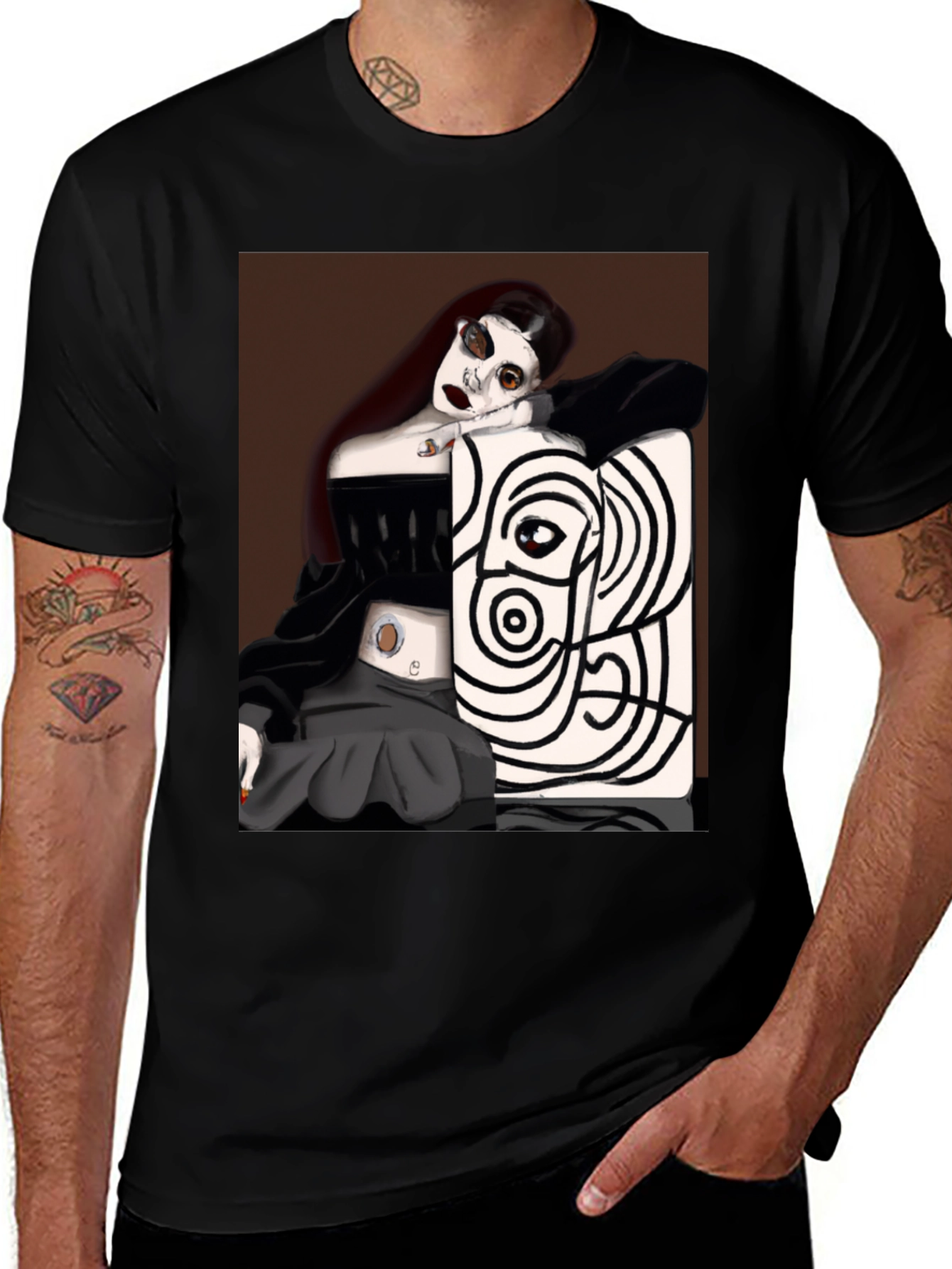 Variant 26 of Abstract Graphic T-Shirt