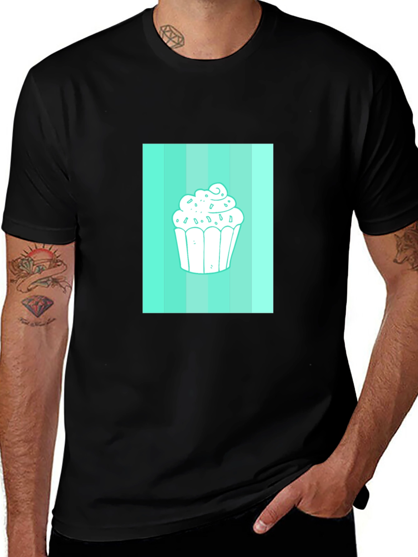 Variant 19 of Cupcake Graphic Tee - Fun & Stylish Unisex T-Shirt