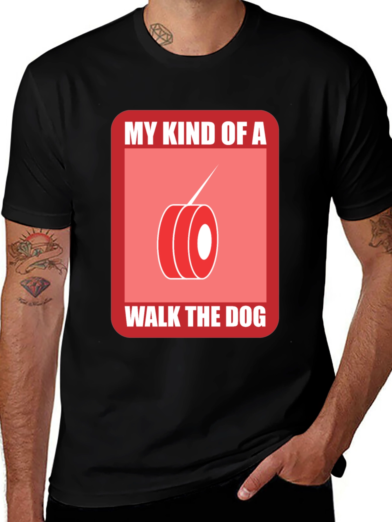 Variant 9 of My Kind of Walk the Dog Funny T-Shirt