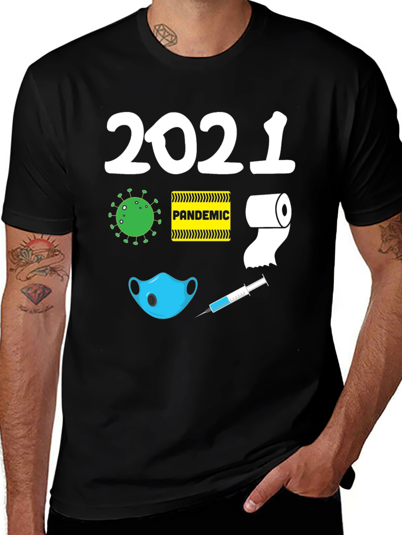 Variant 30 of 2021 Pandemic Humor Graphic T-Shirt