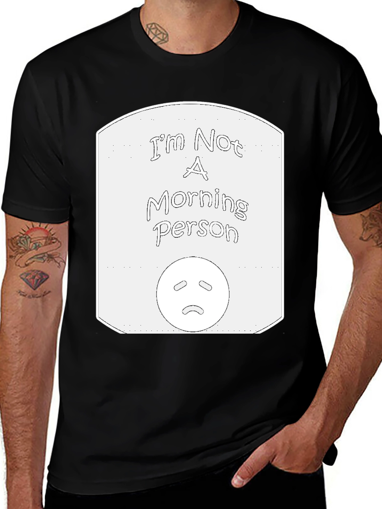 Variant 29 of I'm Not A Morning Person T-Shirt