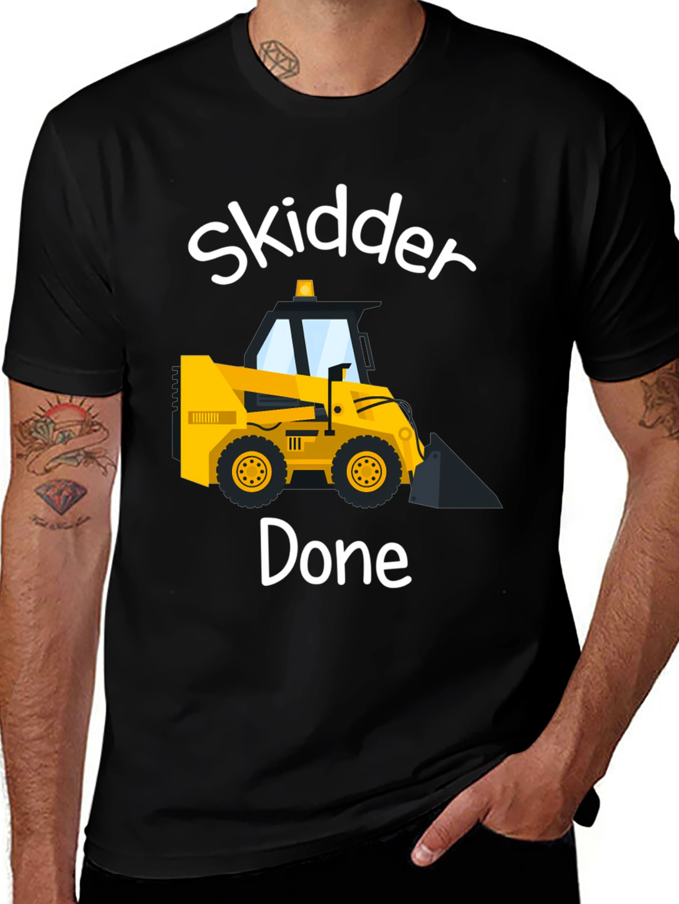Variant 27 of Skidder Done Graphic T-Shirt