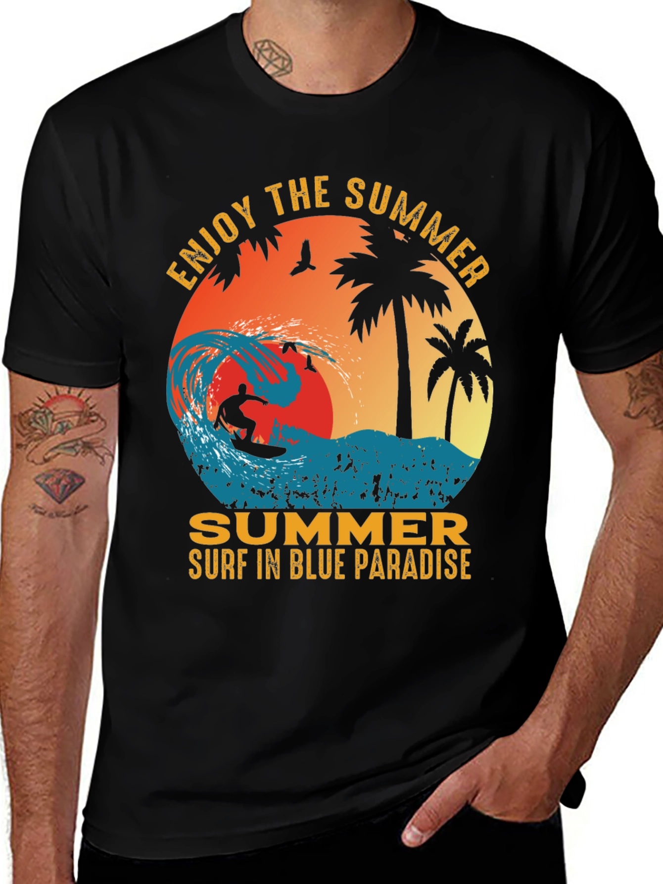 Variant 16 of Summer Surf Paradise T-Shirt