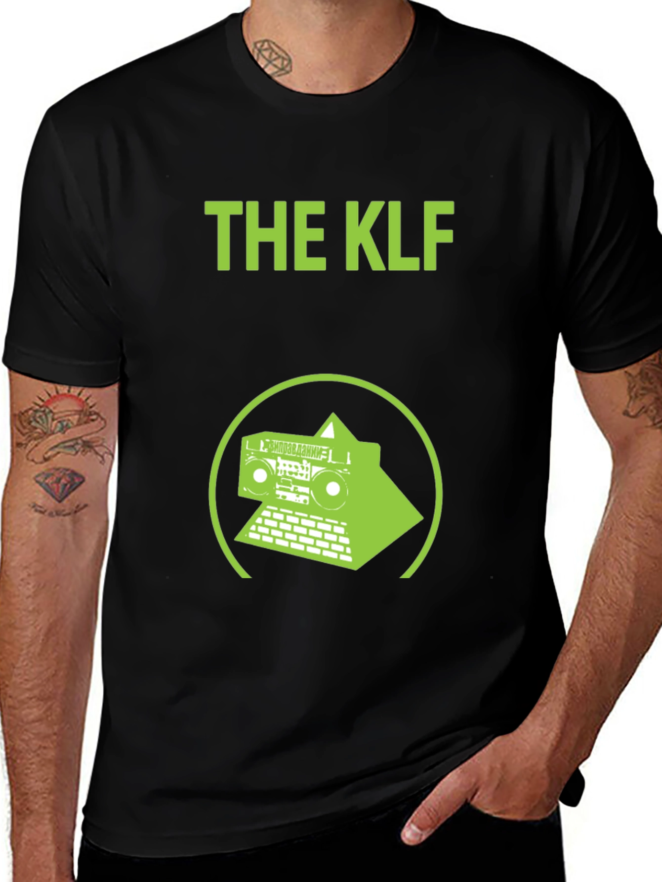 The KLF Black T-Shirt - Iconic Music Band Design
