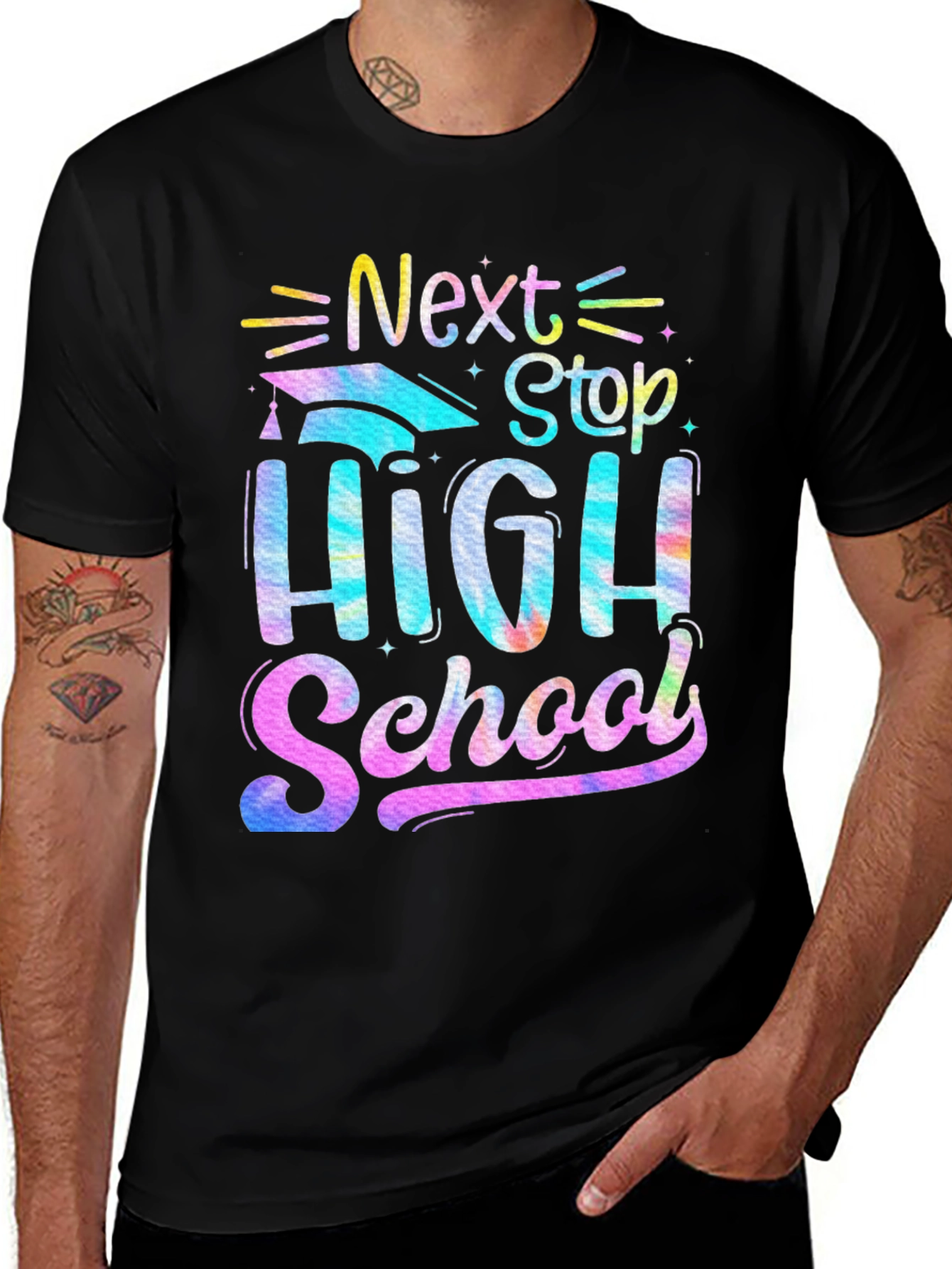 Variant 16 of Next Stop High School Tie-Dye T-Shirt
