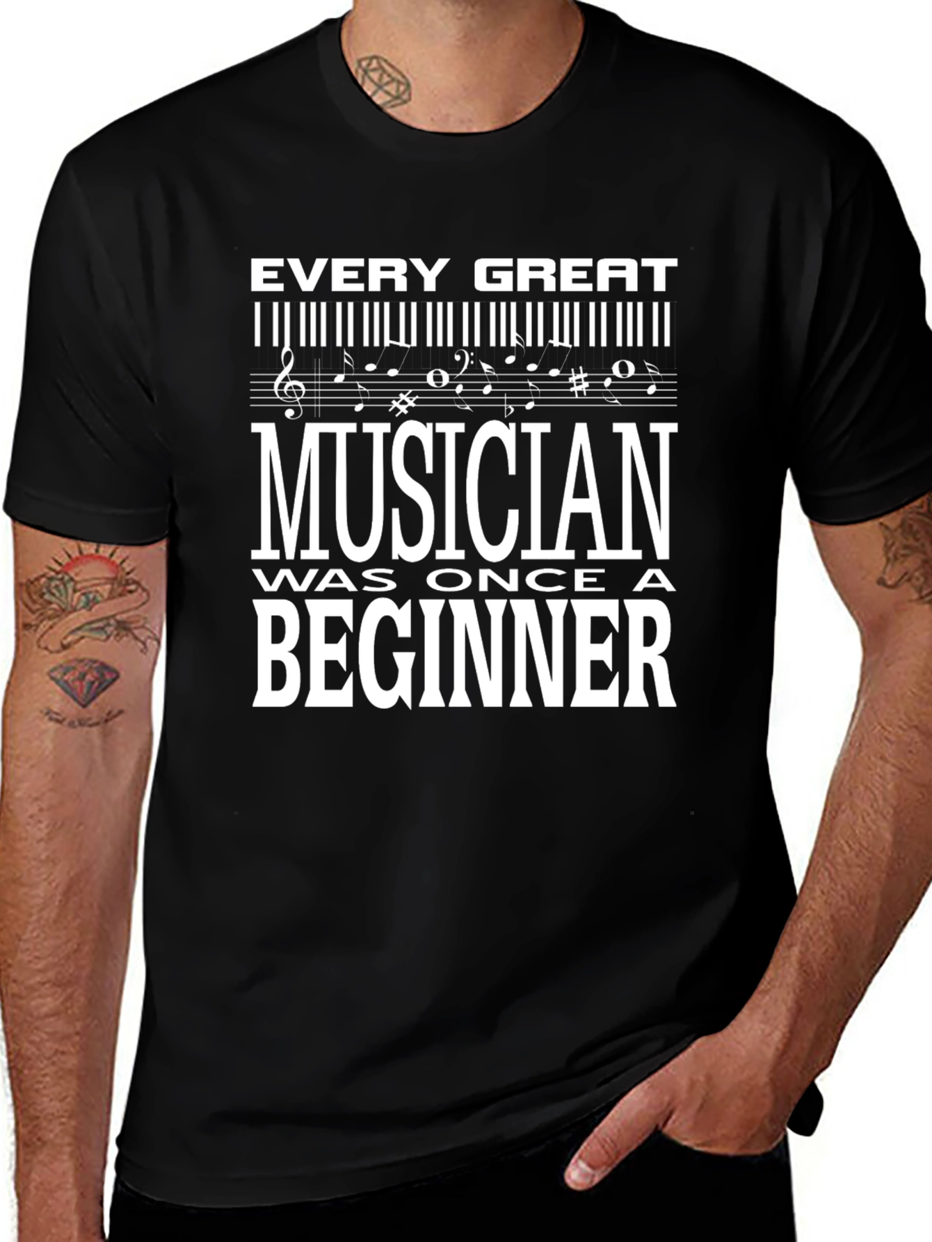 Variant 15 of Every Great Musician T-Shirt - Music Lover Tee