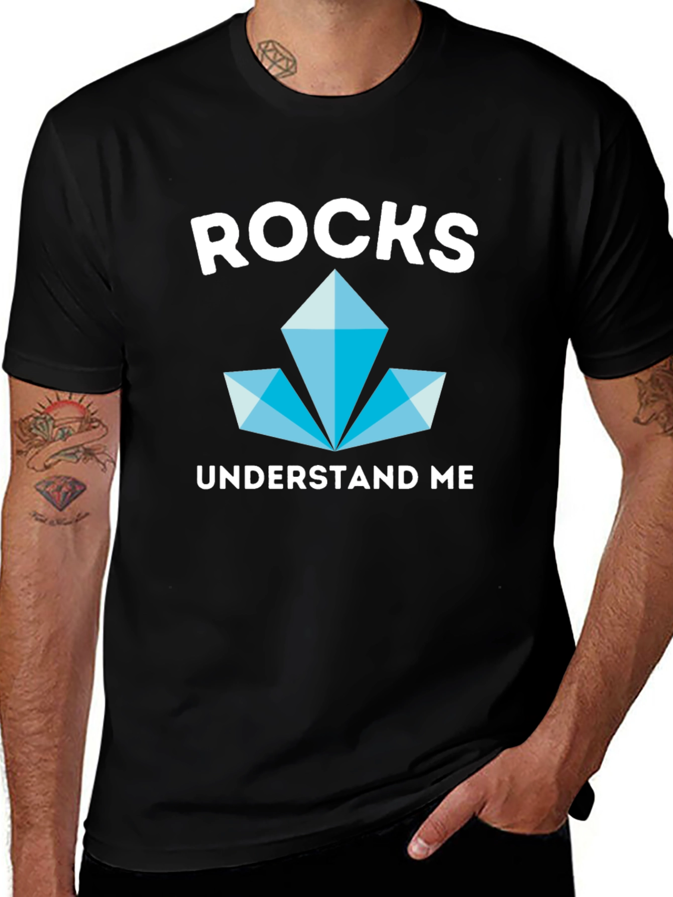 Variant 16 of Rocks Understand Me Graphic T-Shirt