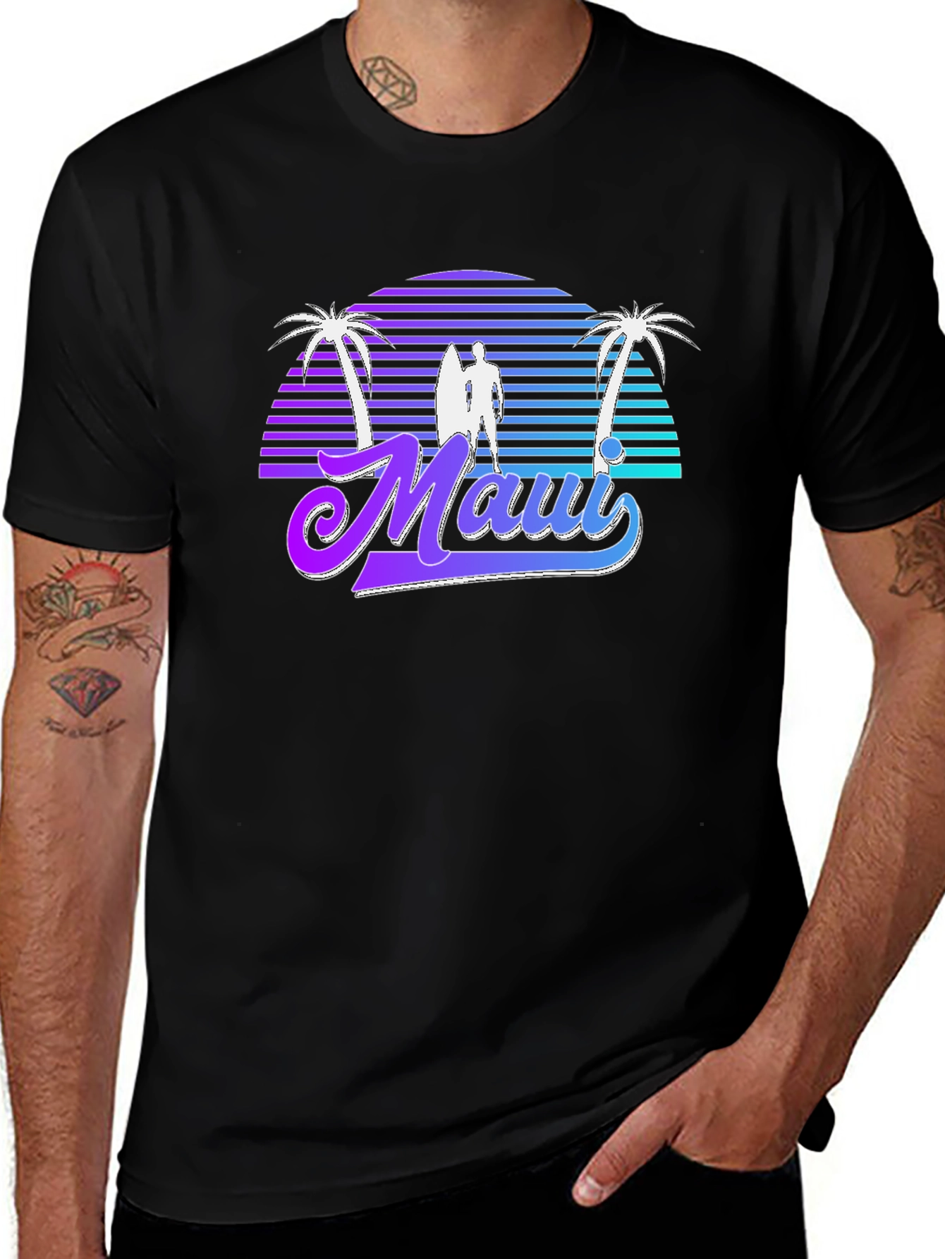 Retro Maui T-Shirt - Island Style