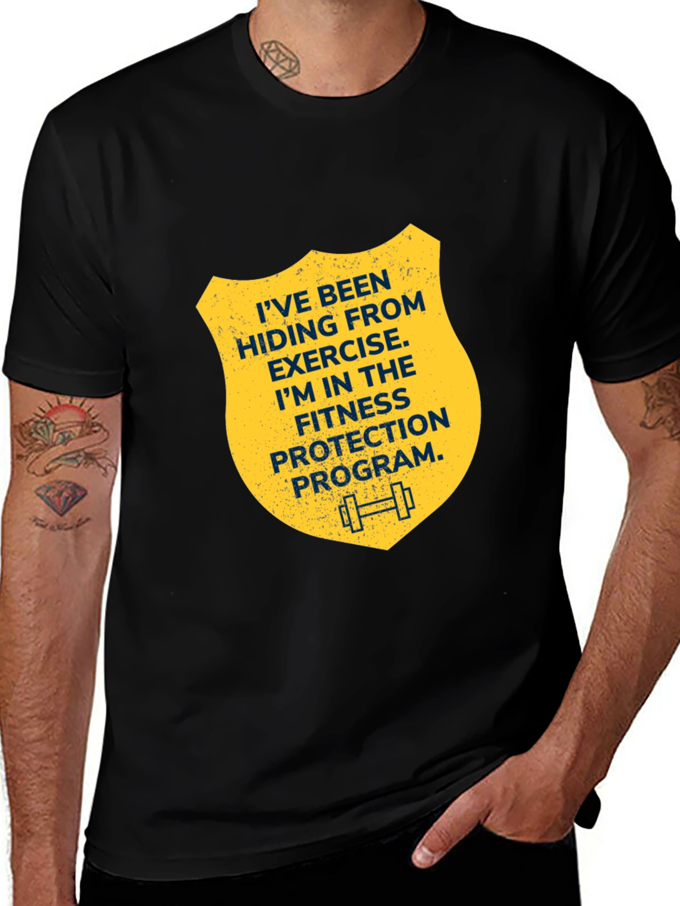 Variant 20 of Fitness Protection Program T-Shirt