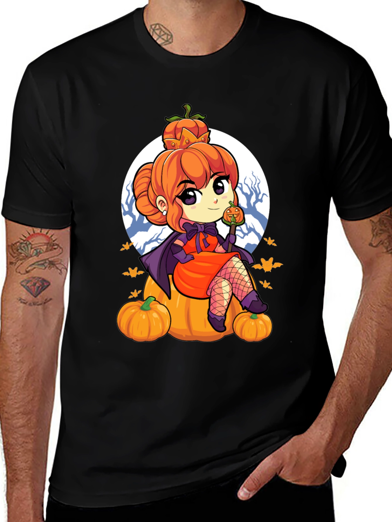 Variant 24 of Halloween Anime Girl T-Shirt