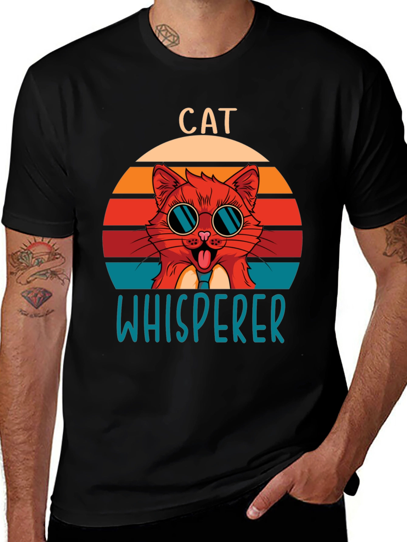 Variant 16 of Cat Whisperer T-Shirt