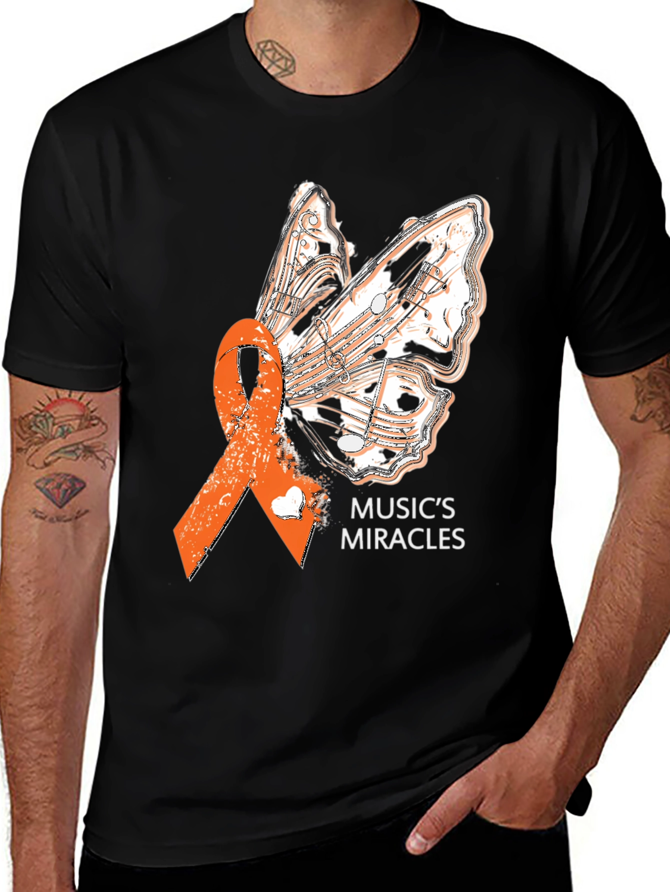 Variant 5 of Music's Miracles Graphic Tee