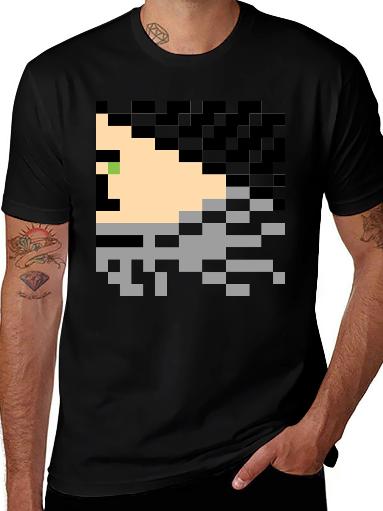 Variant 30 of Pixel Art T-Shirt - Retro Geek Chic