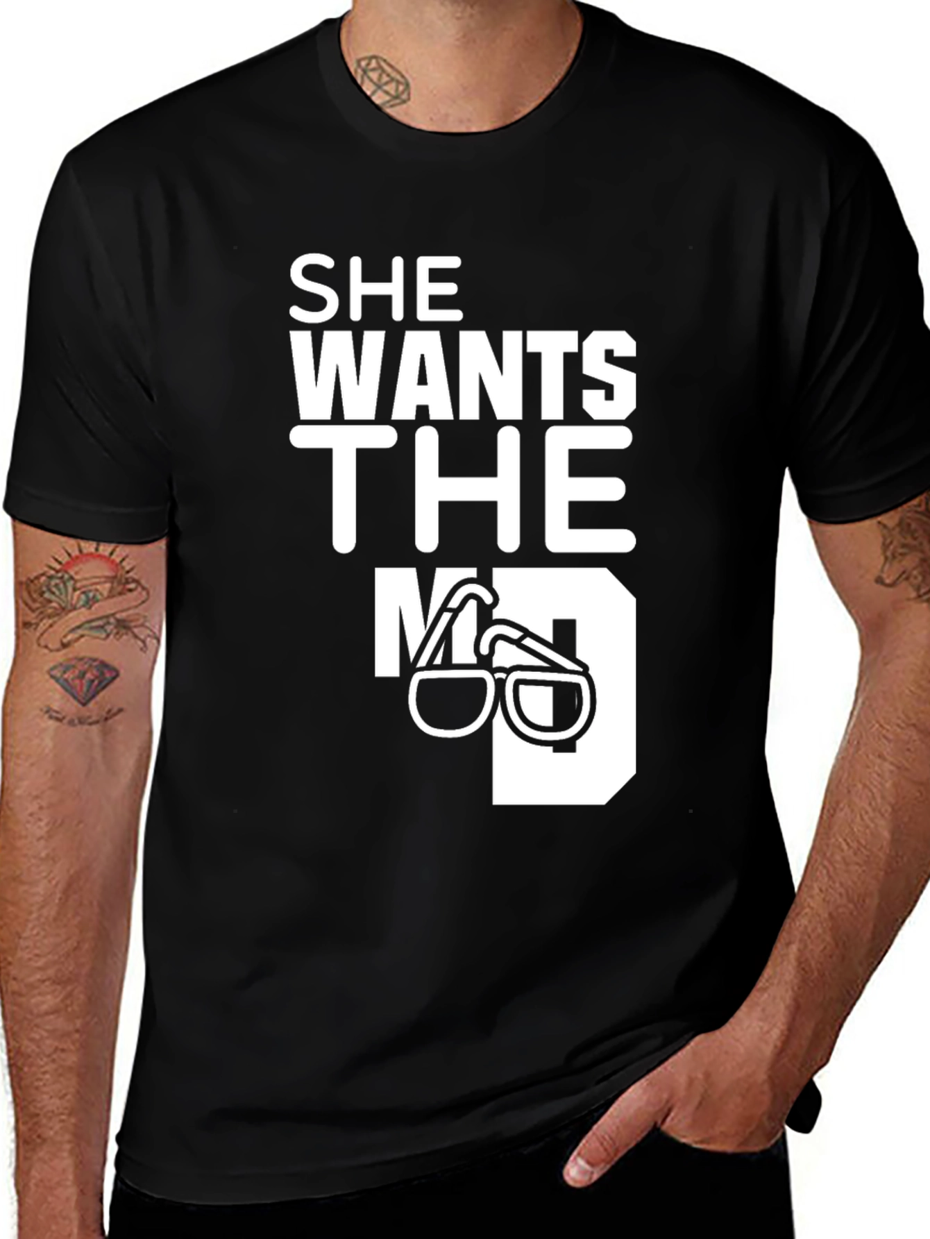Variant 19 of She Wants The MD T-Shirt