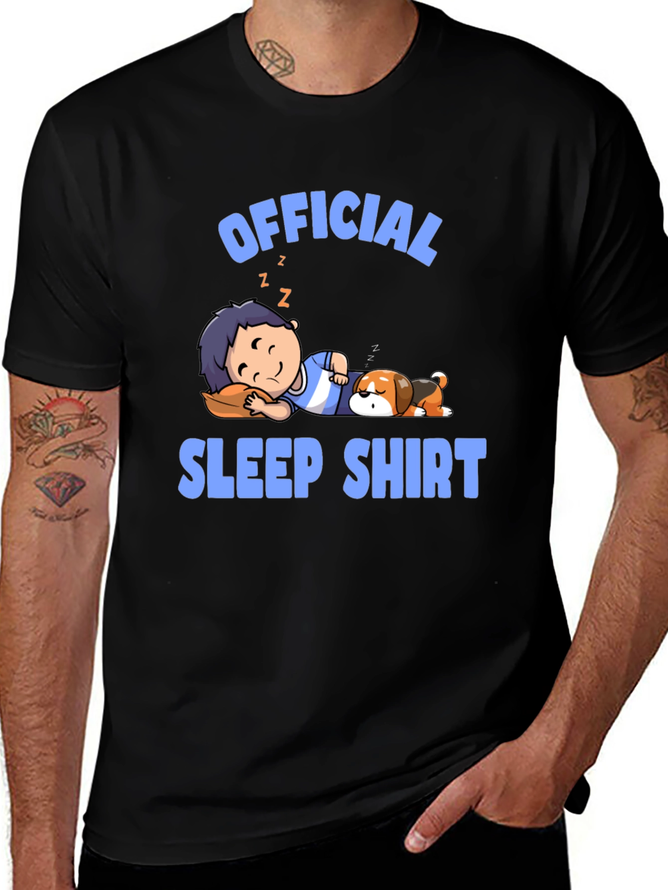 Official Sleep Shirt - Cozy Cartoon Tee