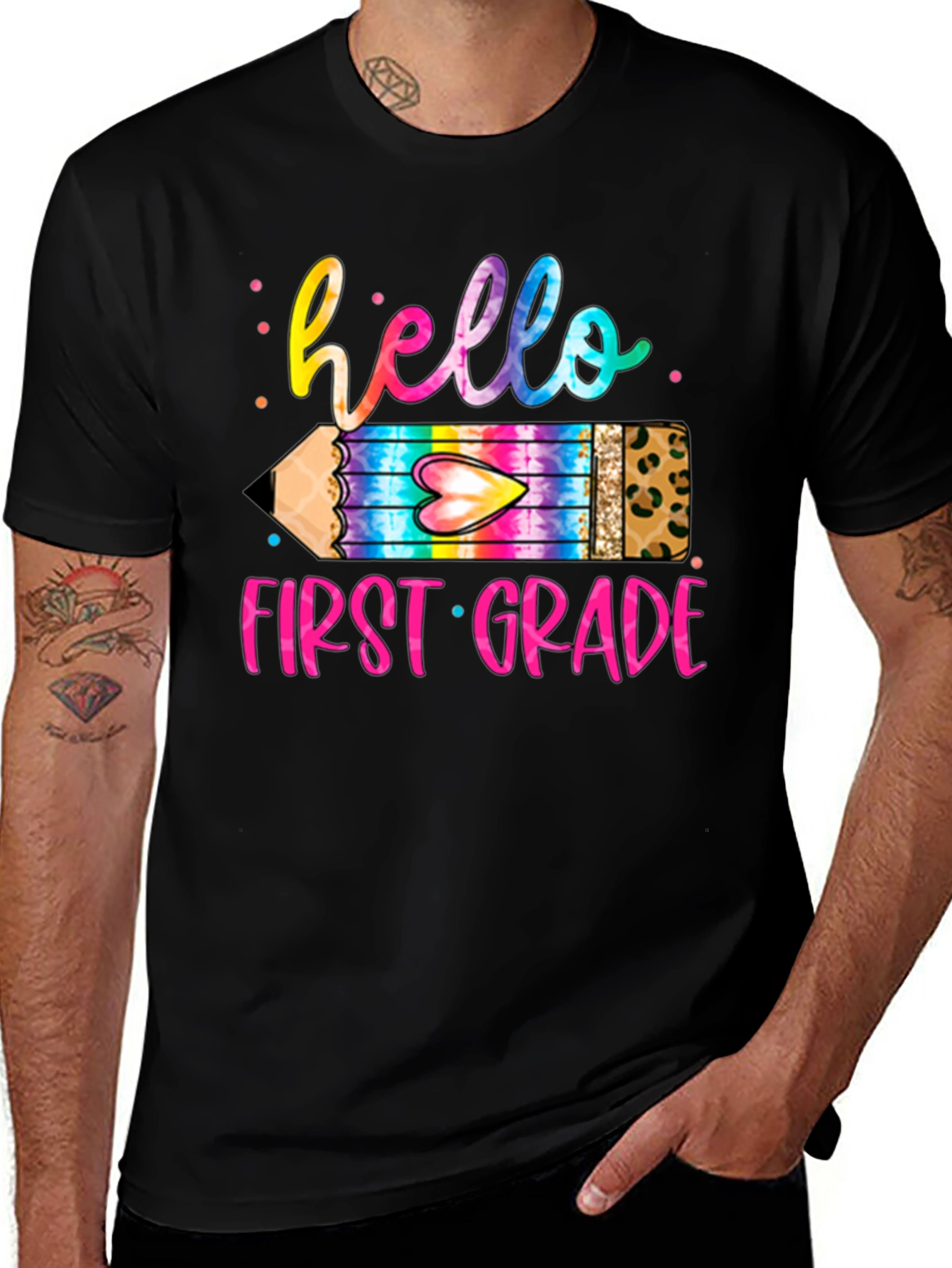 Variant 30 of Hello First Grade T-Shirt