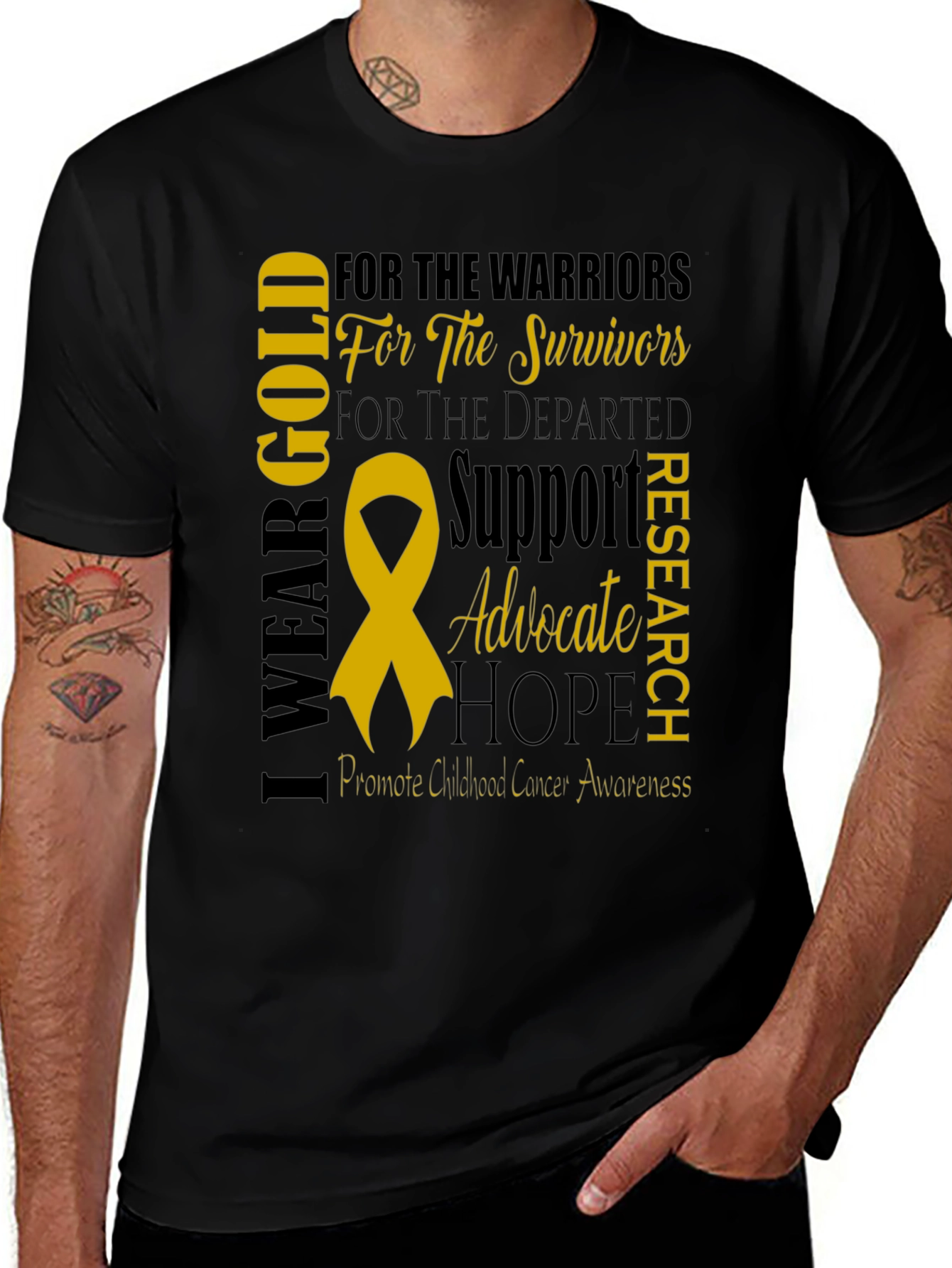 Childhood Cancer Awareness T-Shirt 