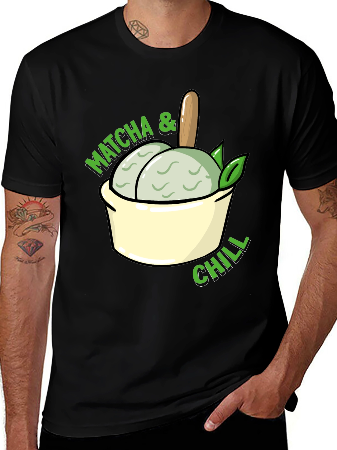 Matcha & Chill Graphic Tee