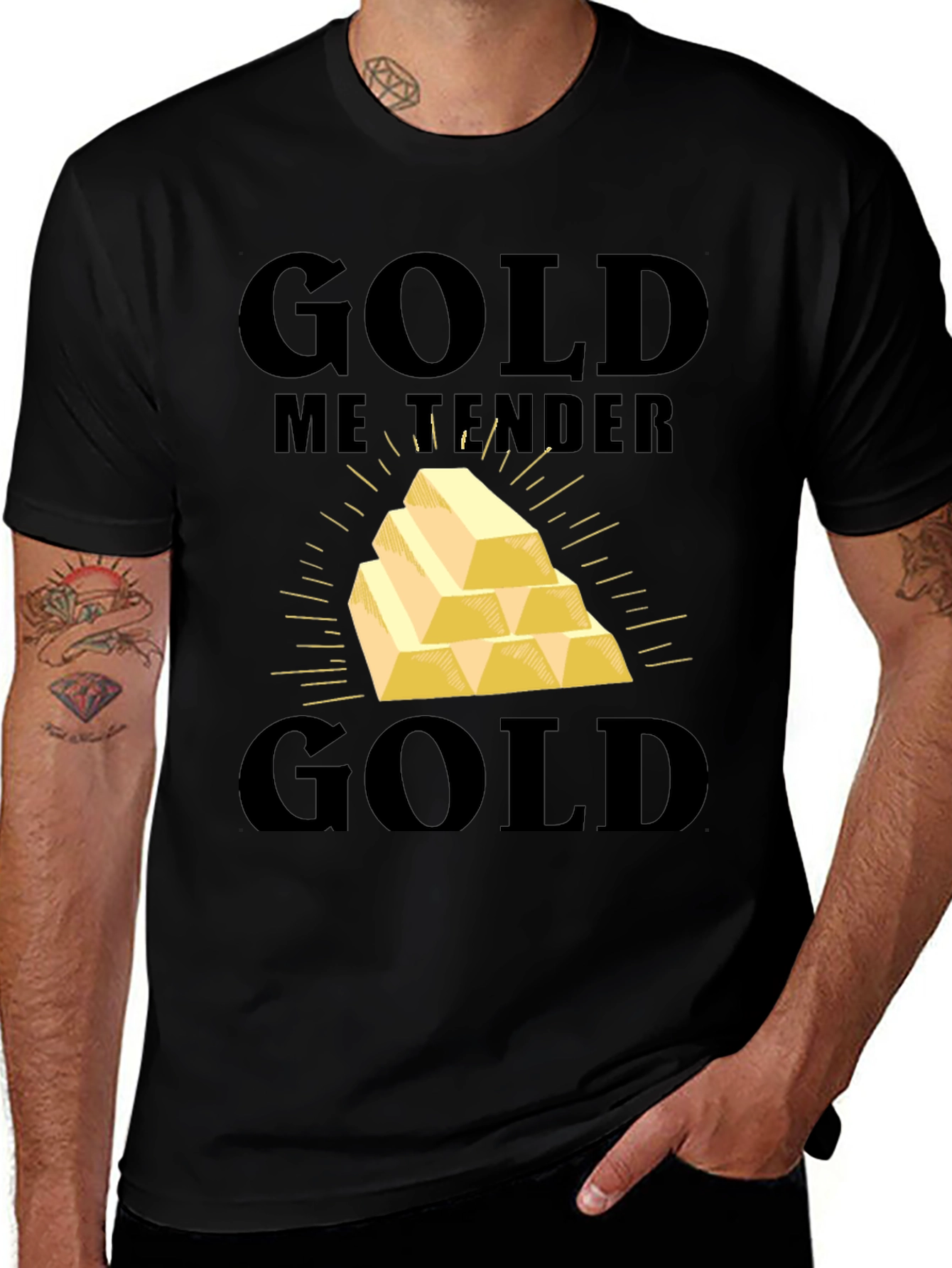 Variant 17 of Gold Me Tender T-Shirt
