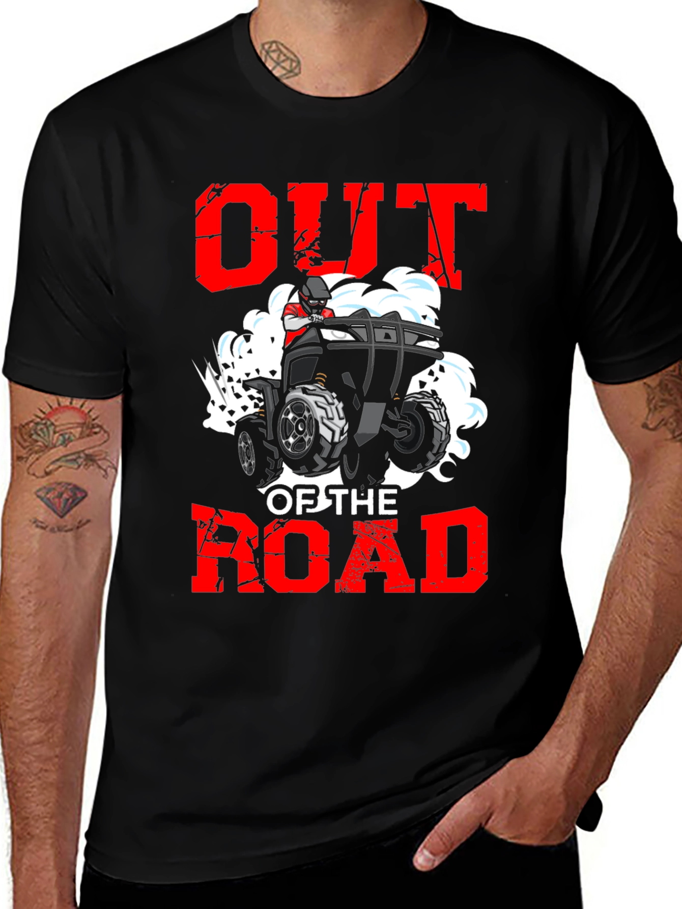 Variant 14 of Out of the Road ATV T-Shirt