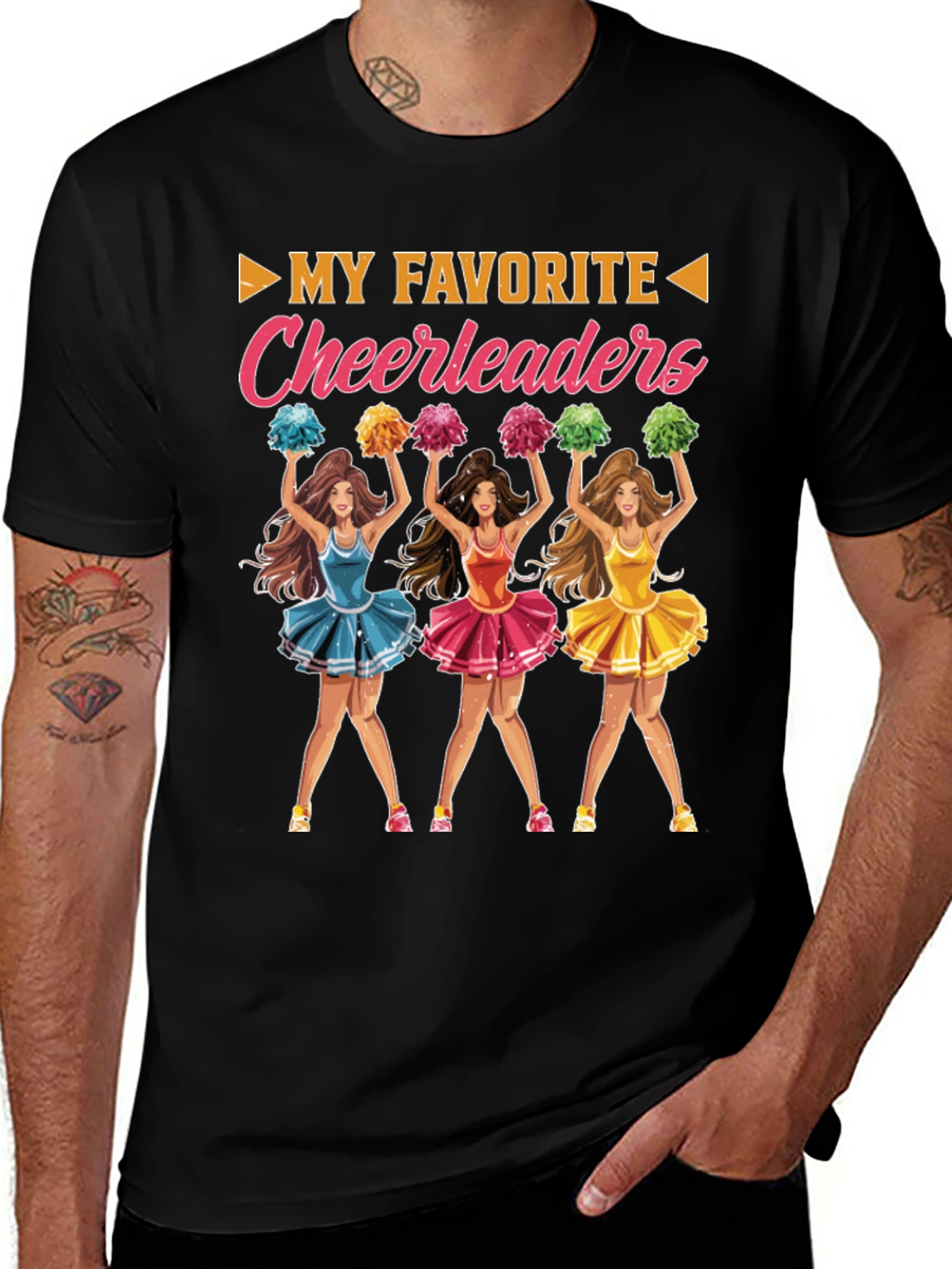 My Favorite Cheerleaders Graphic Tee