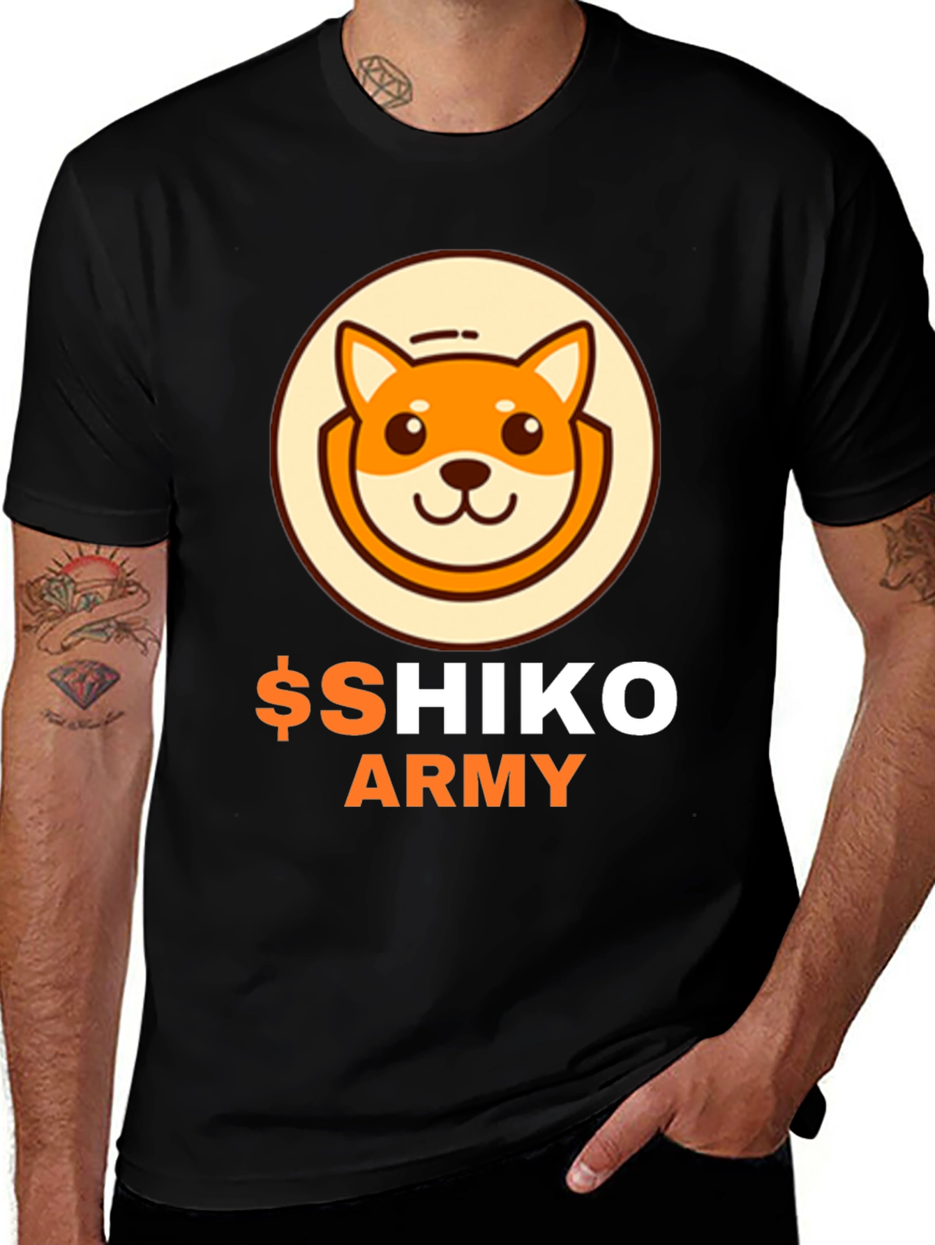 Shiko Army T-Shirt - Crypto Doge Fan Apparel