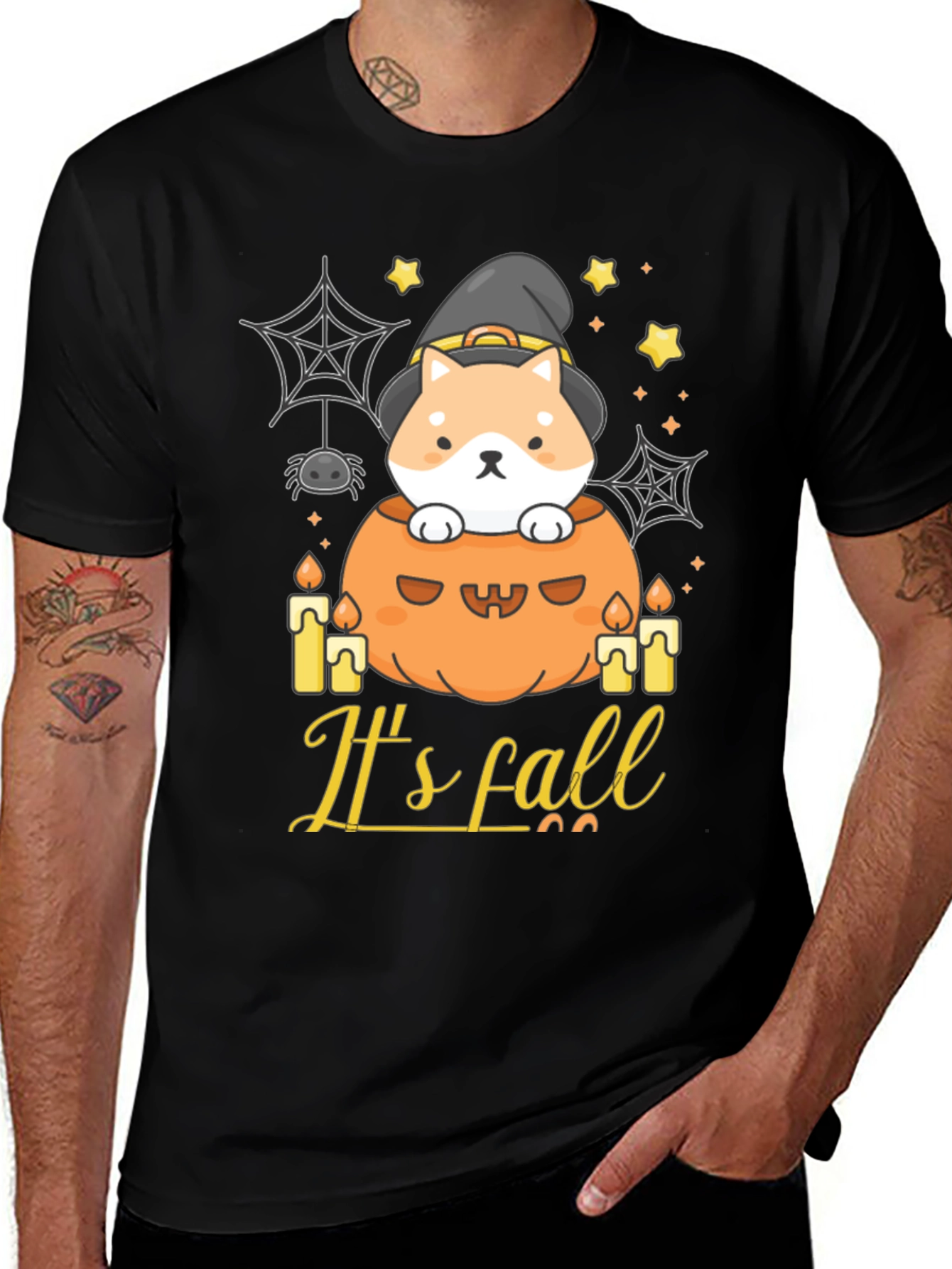Halloween Shiba Inu Pumpkin T-Shirt