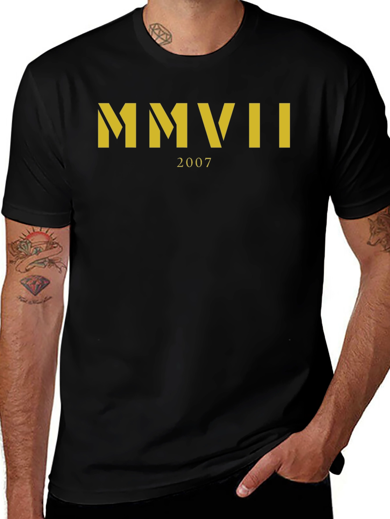 MMVII 2007 T-Shirt - Classic Roman Numeral Design