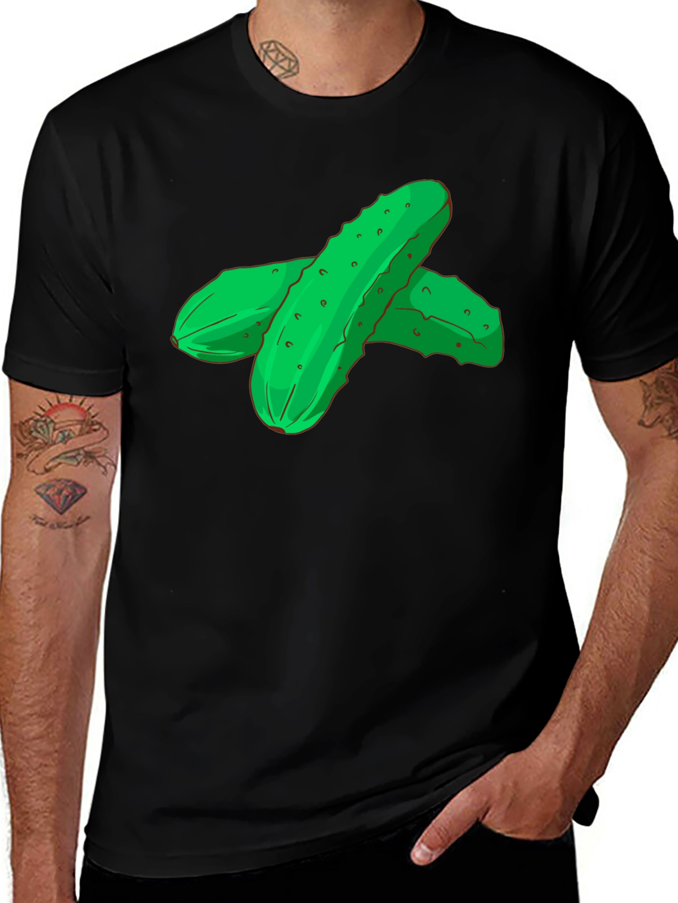Variant 8 of Pickle Graphic Tee - Funny Food T-Shirt