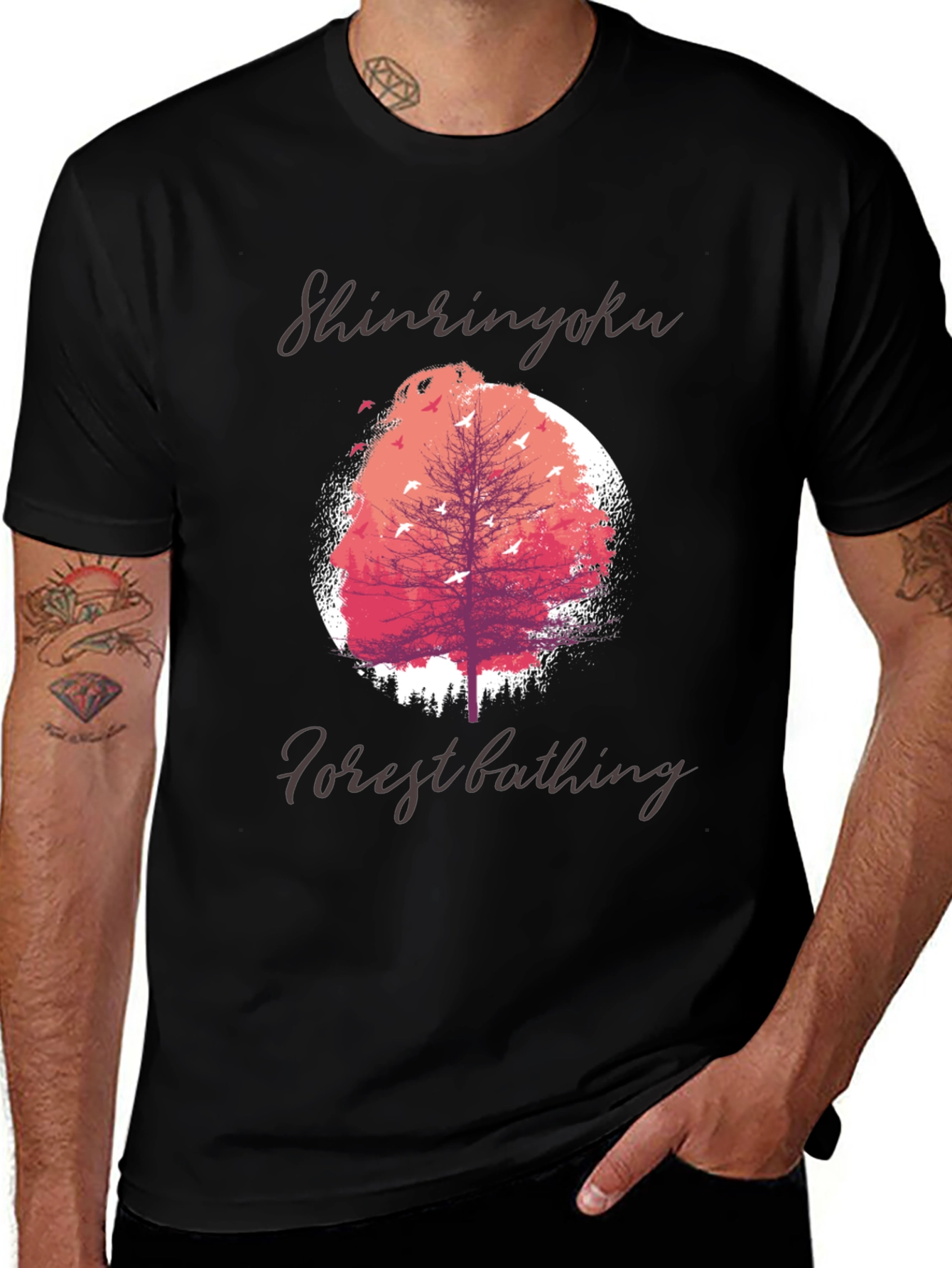 Variant 25 of Shinrin-Yoku Forest Bathing Tee