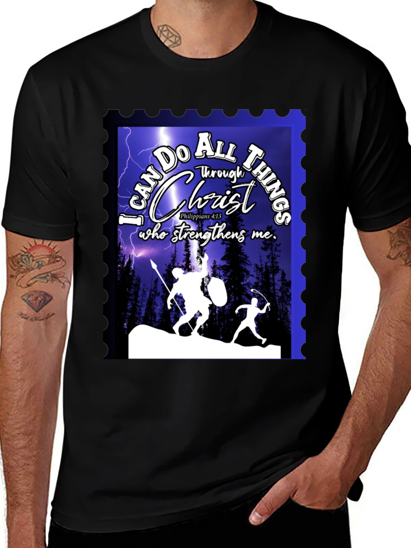 Variant 14 of I Can Do All Things T-Shirt