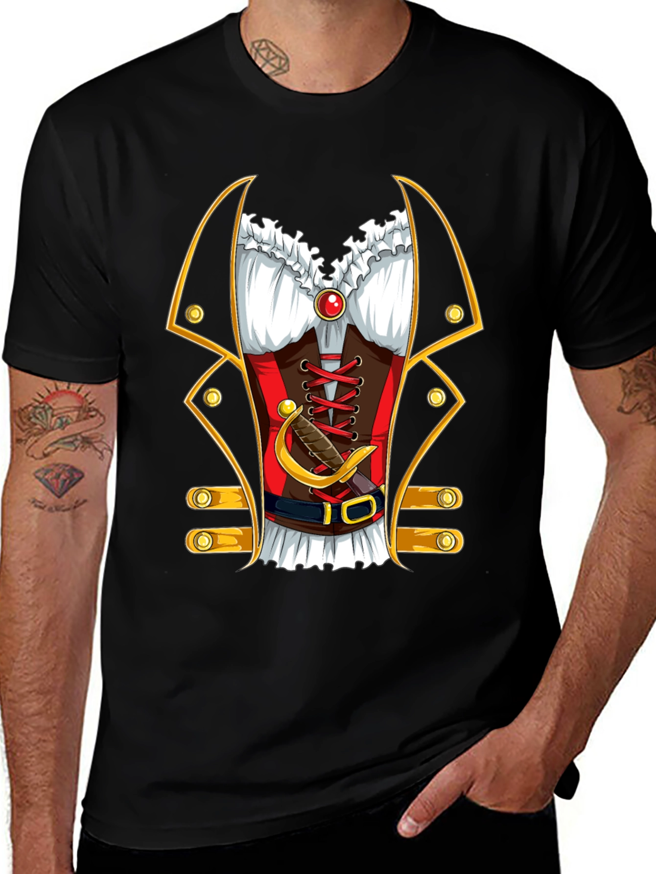 Variant 29 of Pirate Costume T-Shirt