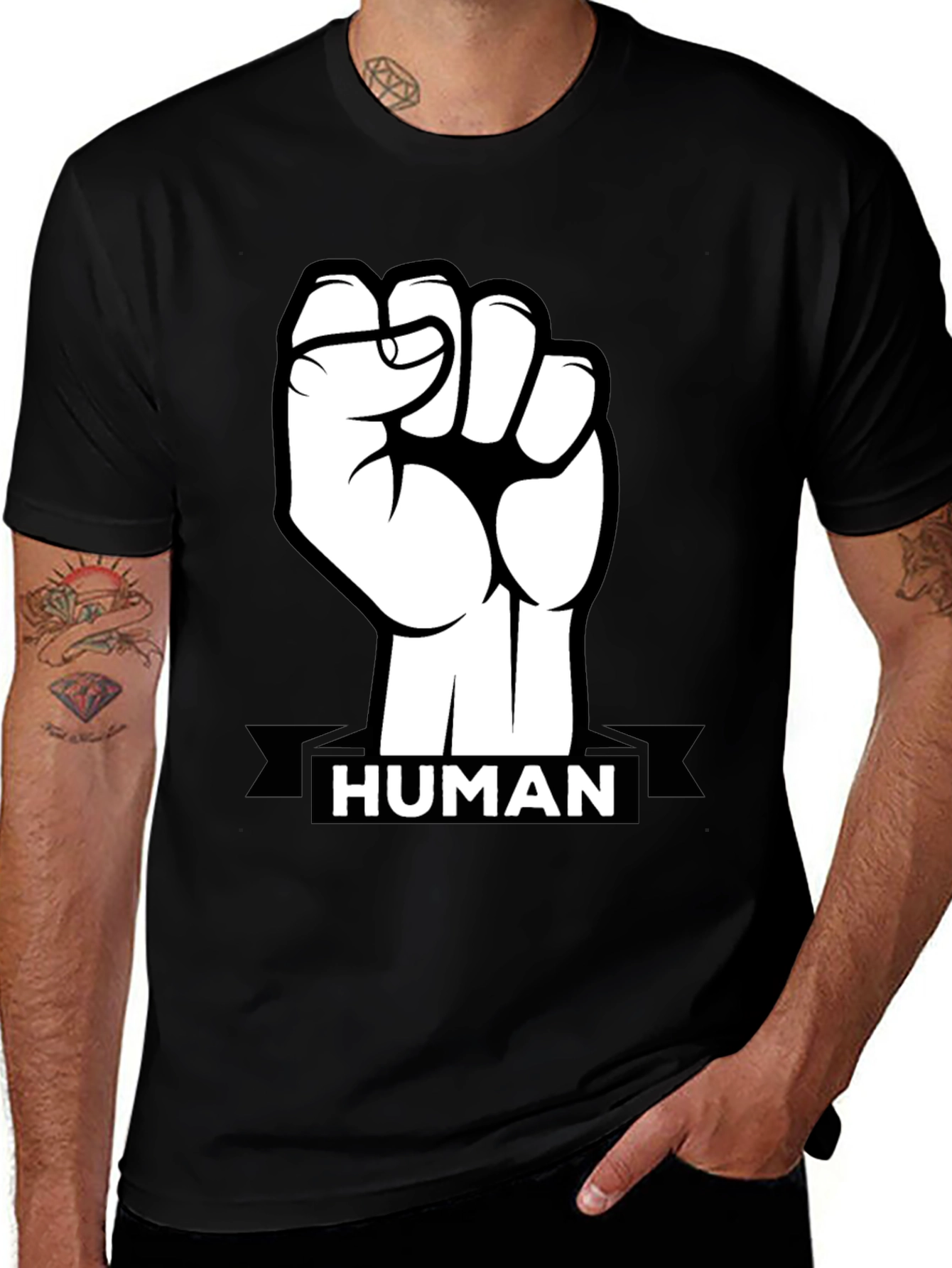 Variant 17 of Human Rights T-Shirt