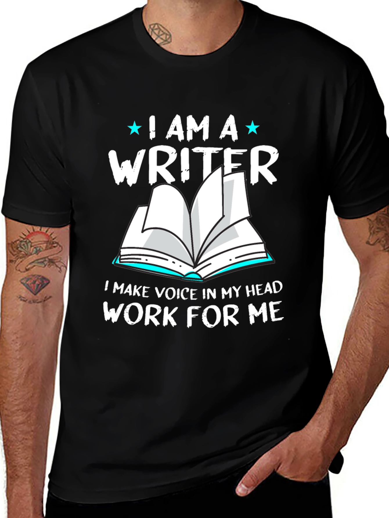 I Am a Writer T-Shirt - Funny Novelist Tee