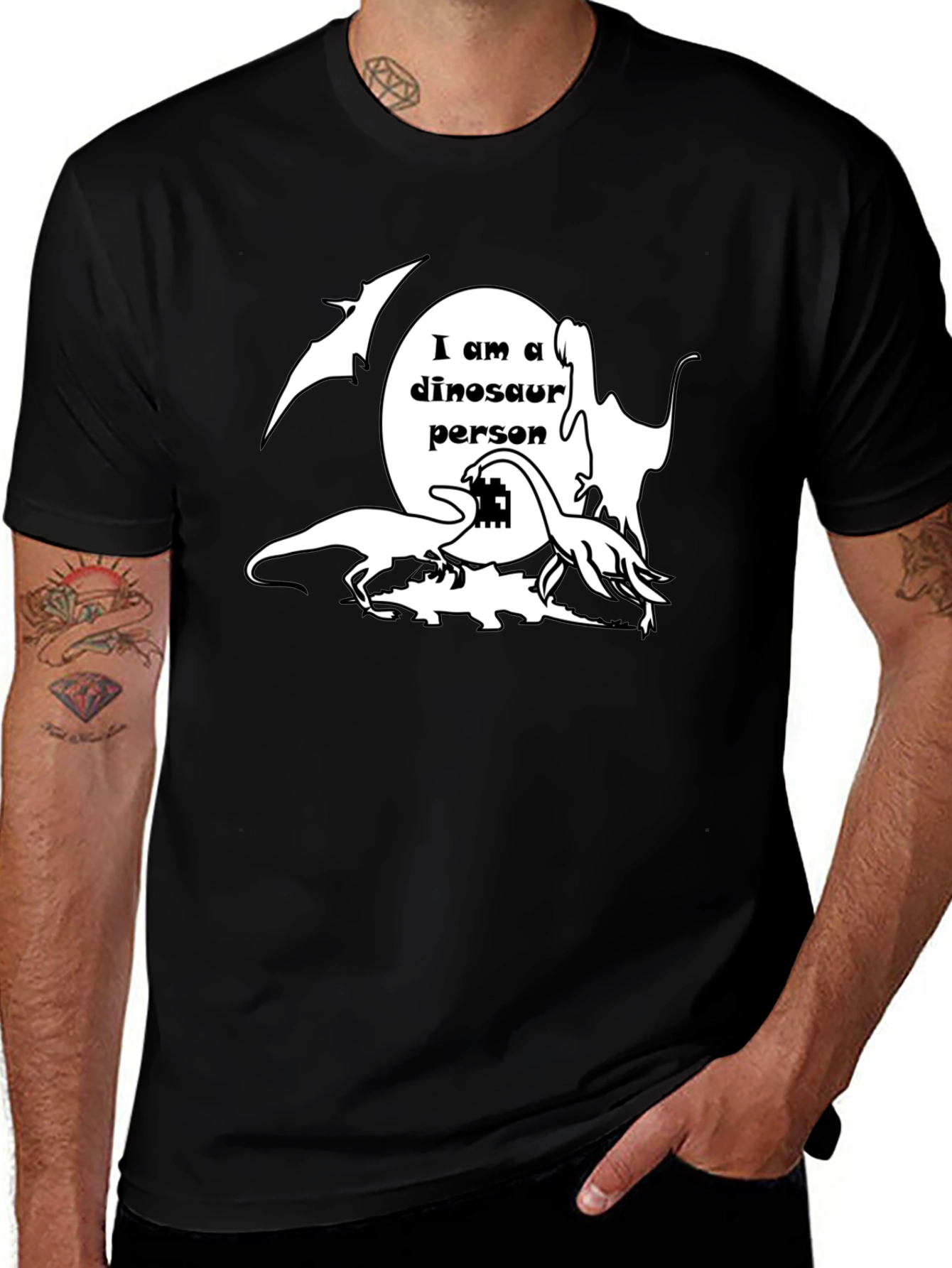 Variant 20 of I am a Dinosaur Person Graphic T-Shirt