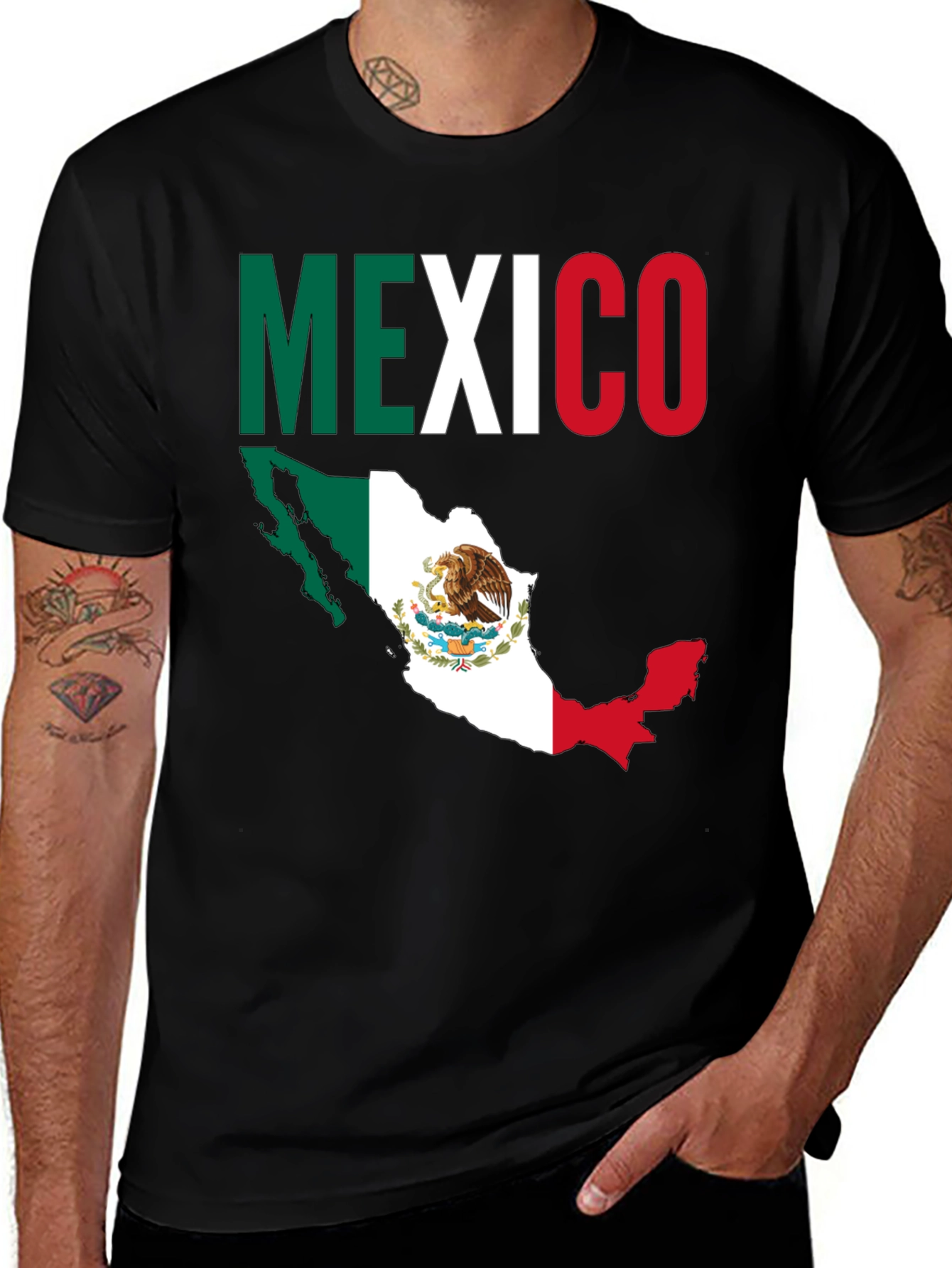Mexico Map T-Shirt - Country Pride Tee