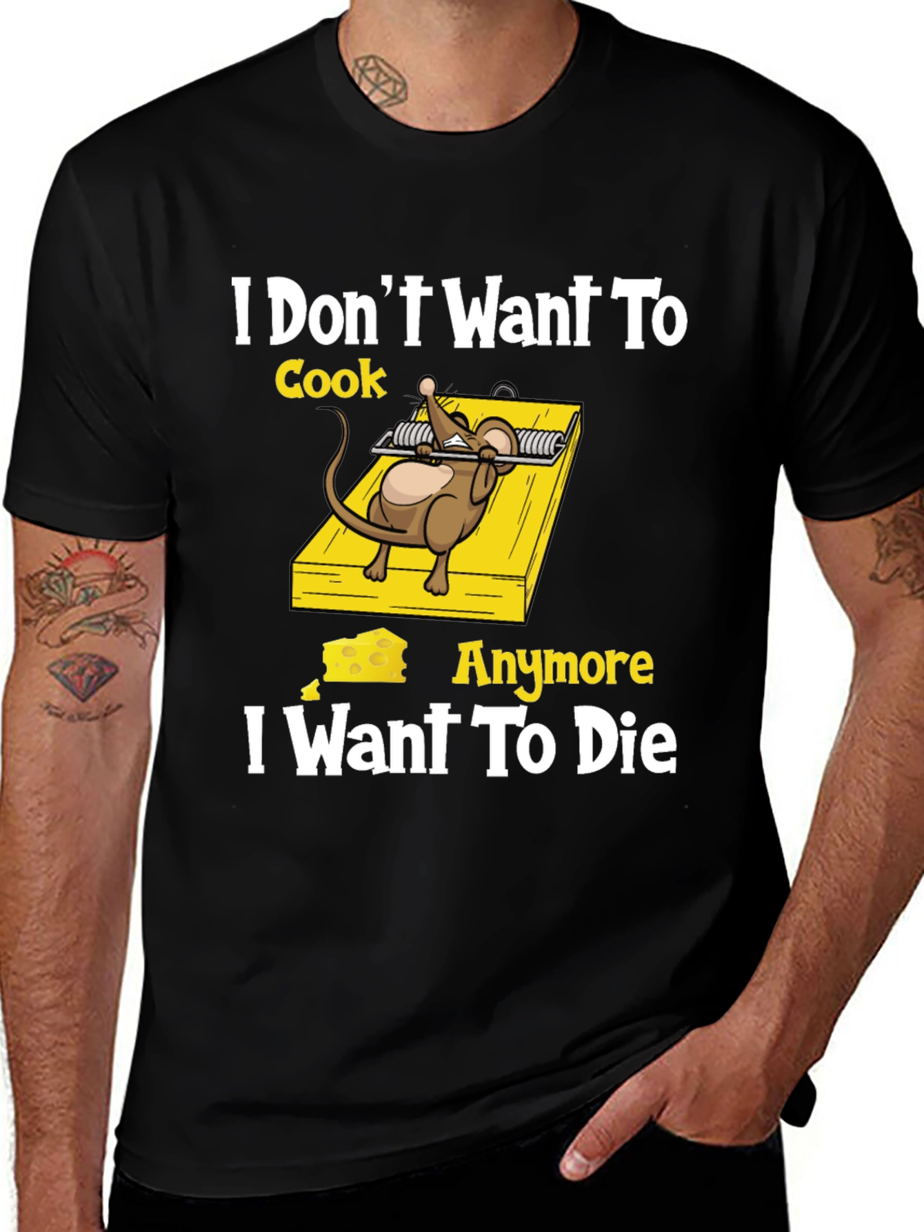Variant 25 of I Don't Want To Cook Anymore - Graphic T-Shirt