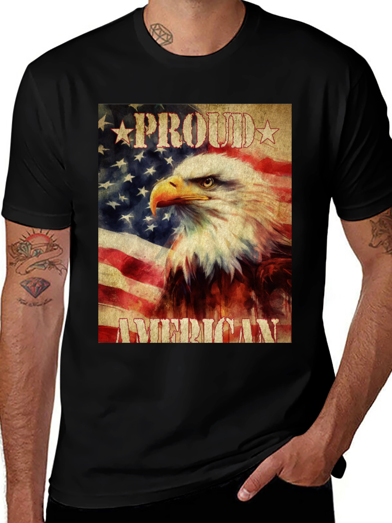 Variant 8 of Proud American Eagle T-Shirt