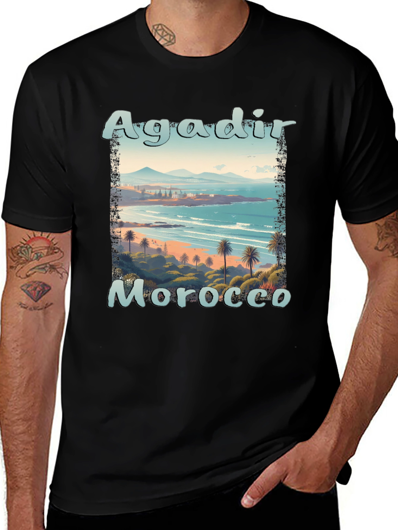 Agadir Morocco Beach T-Shirt