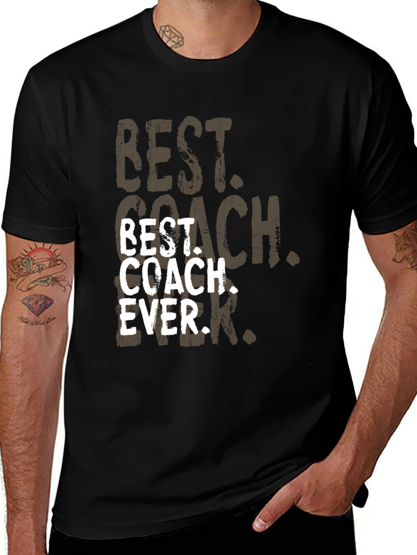 Variant 11 of Best Coach Ever T-Shirt