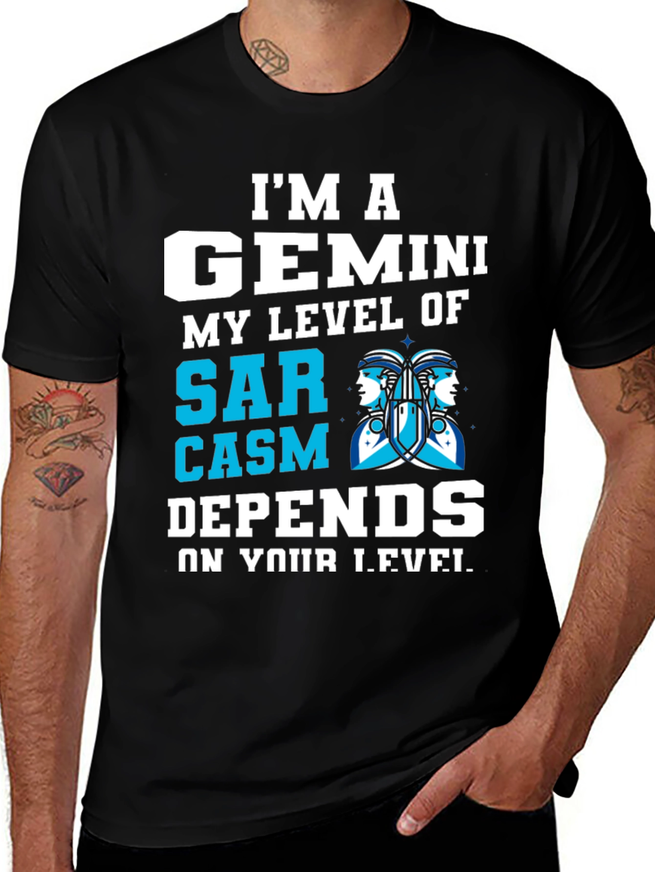 Gemini Sarcasm Level T-Shirt