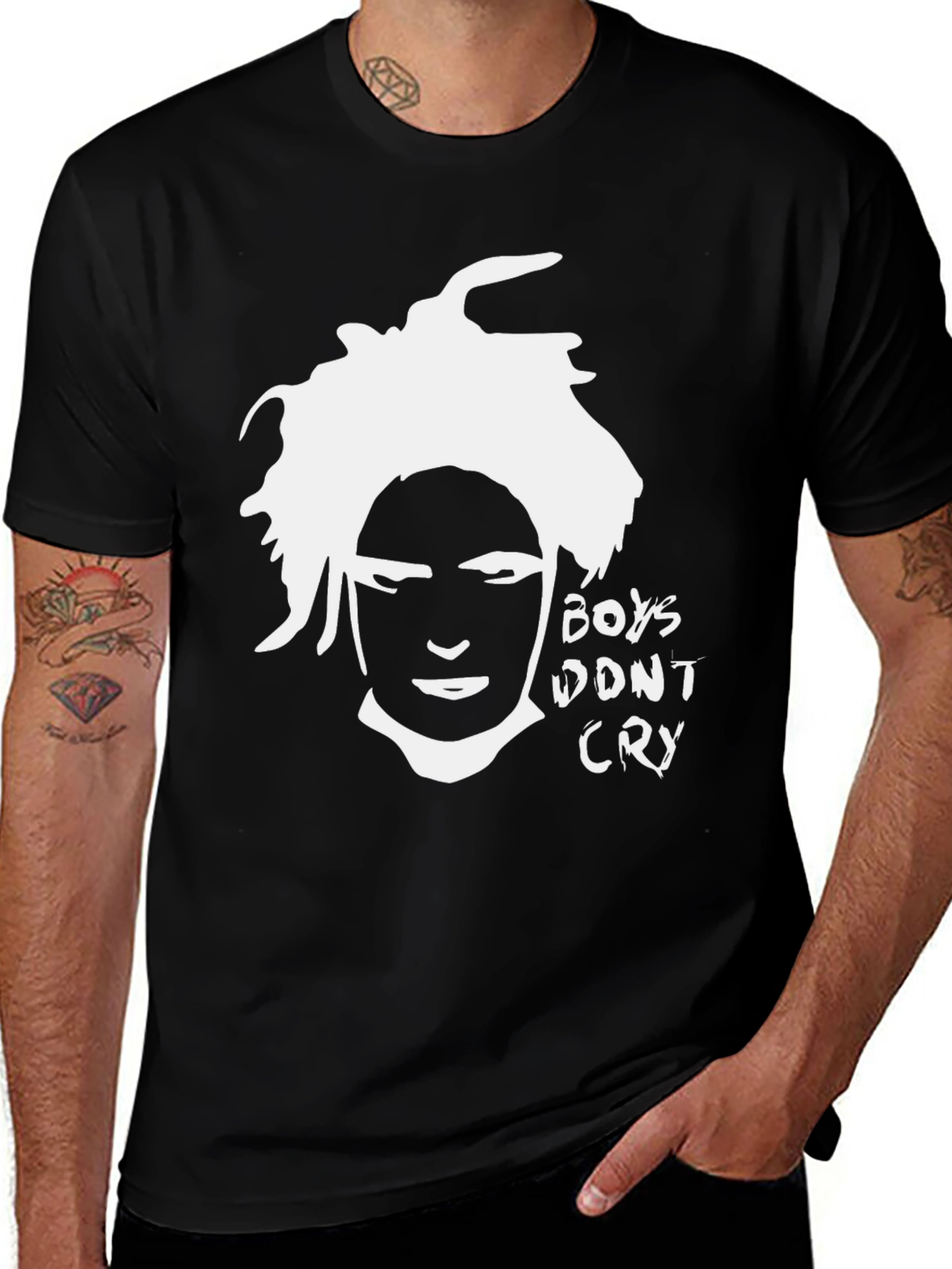 Variant 15 of Basquiat Boys Don't Cry T-Shirt