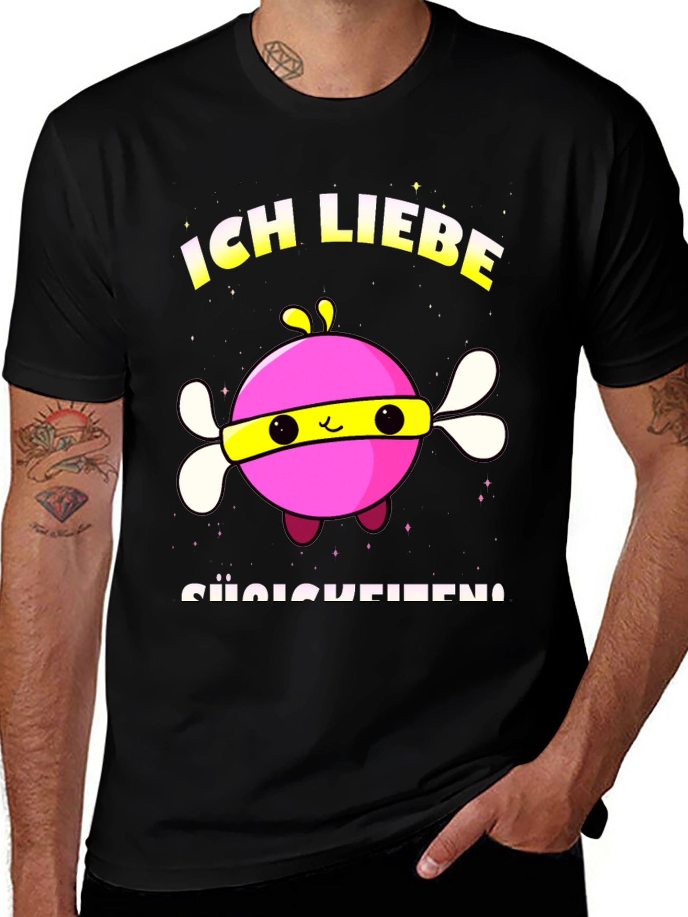 Variant 12 of Ich Liebe Süßigkeiten T-Shirt