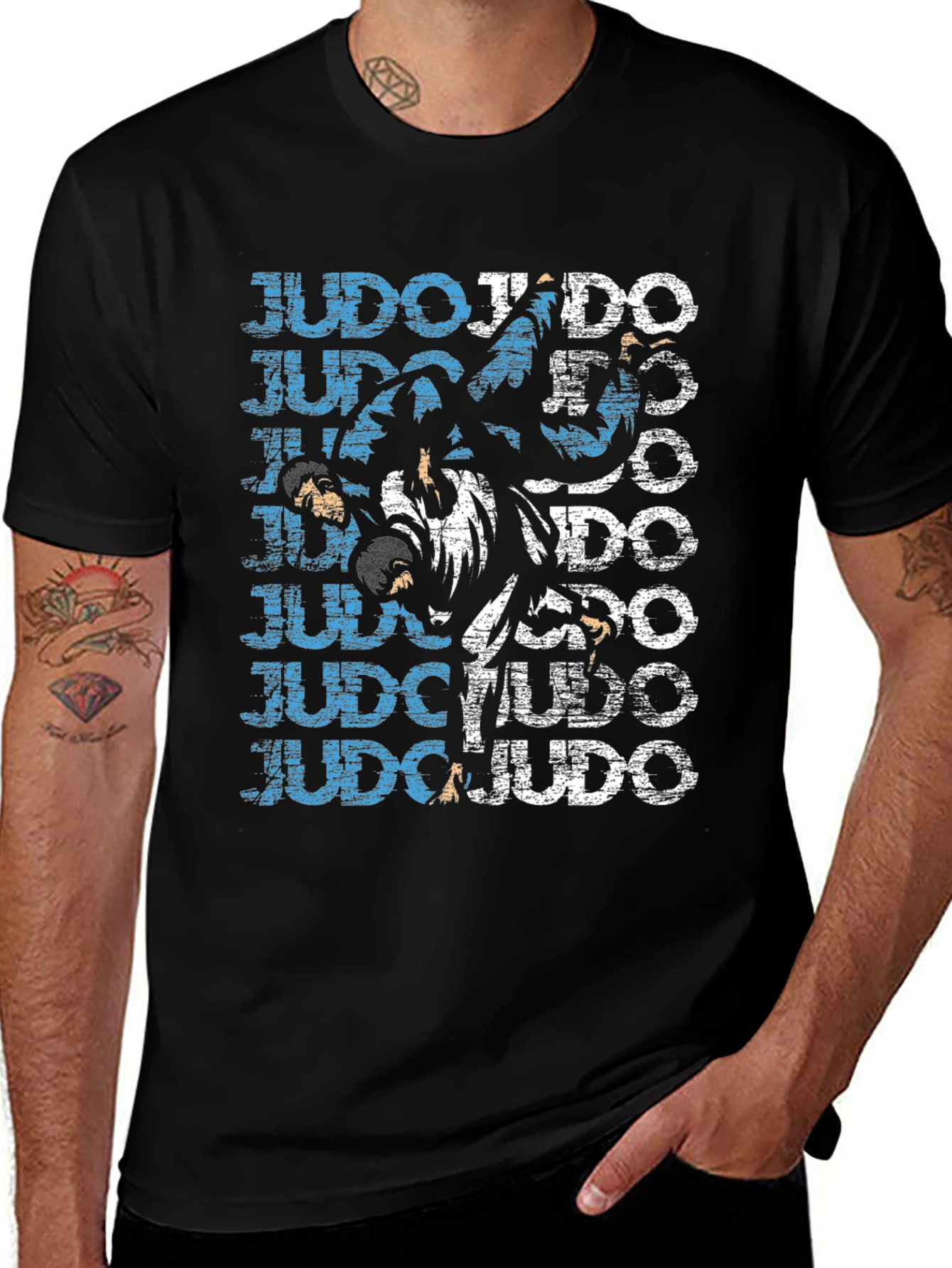 Variant 24 of Judo Graphic Print T-Shirt