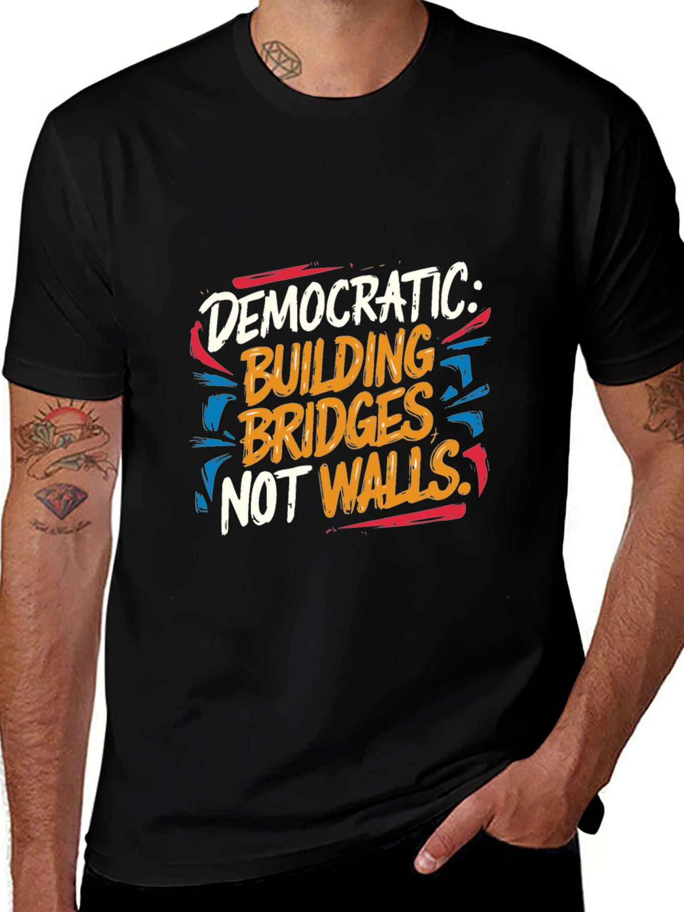 Democratic: Building Bridges T-Shirt