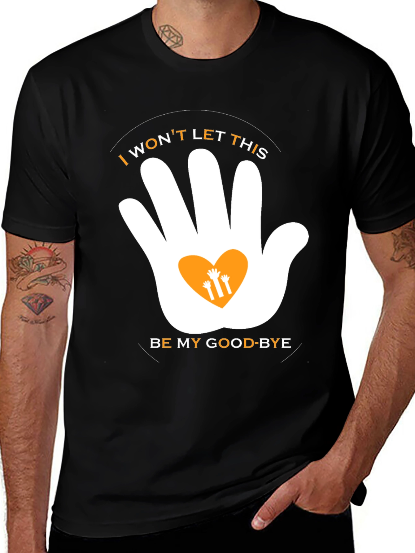 Variant 18 of Hopeful Message Graphic T-Shirt