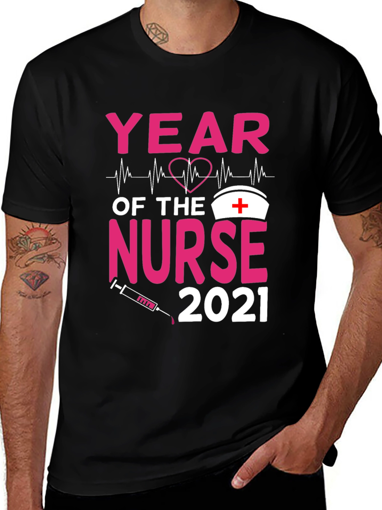 Year of the Nurse 2021 Graphic Tee
